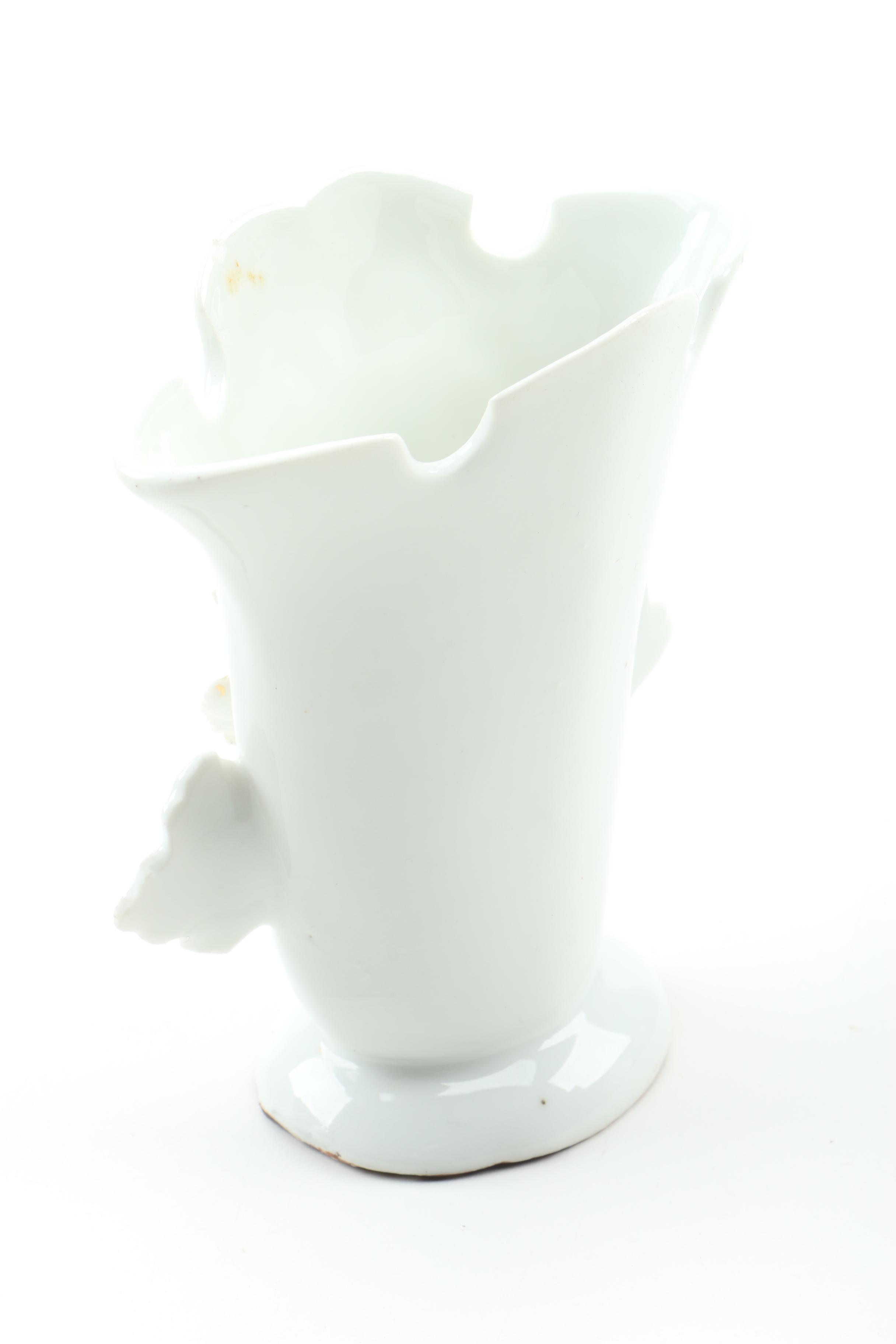 Antique Haviland Limoges Porcelain Creamer and Sugar Bowl