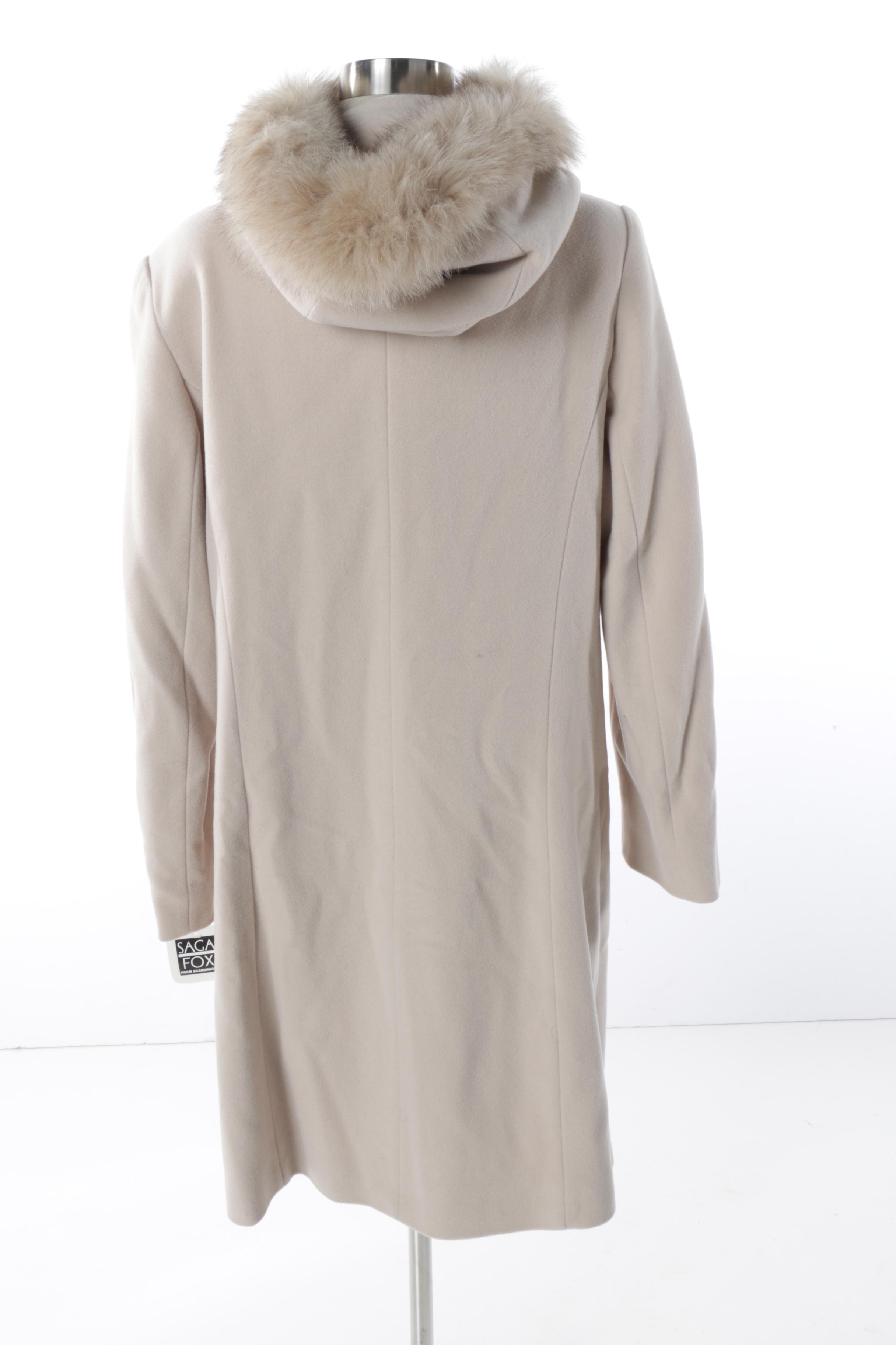 Women's Forecaster Coat with Finish Fox Fur Trimmed Hood