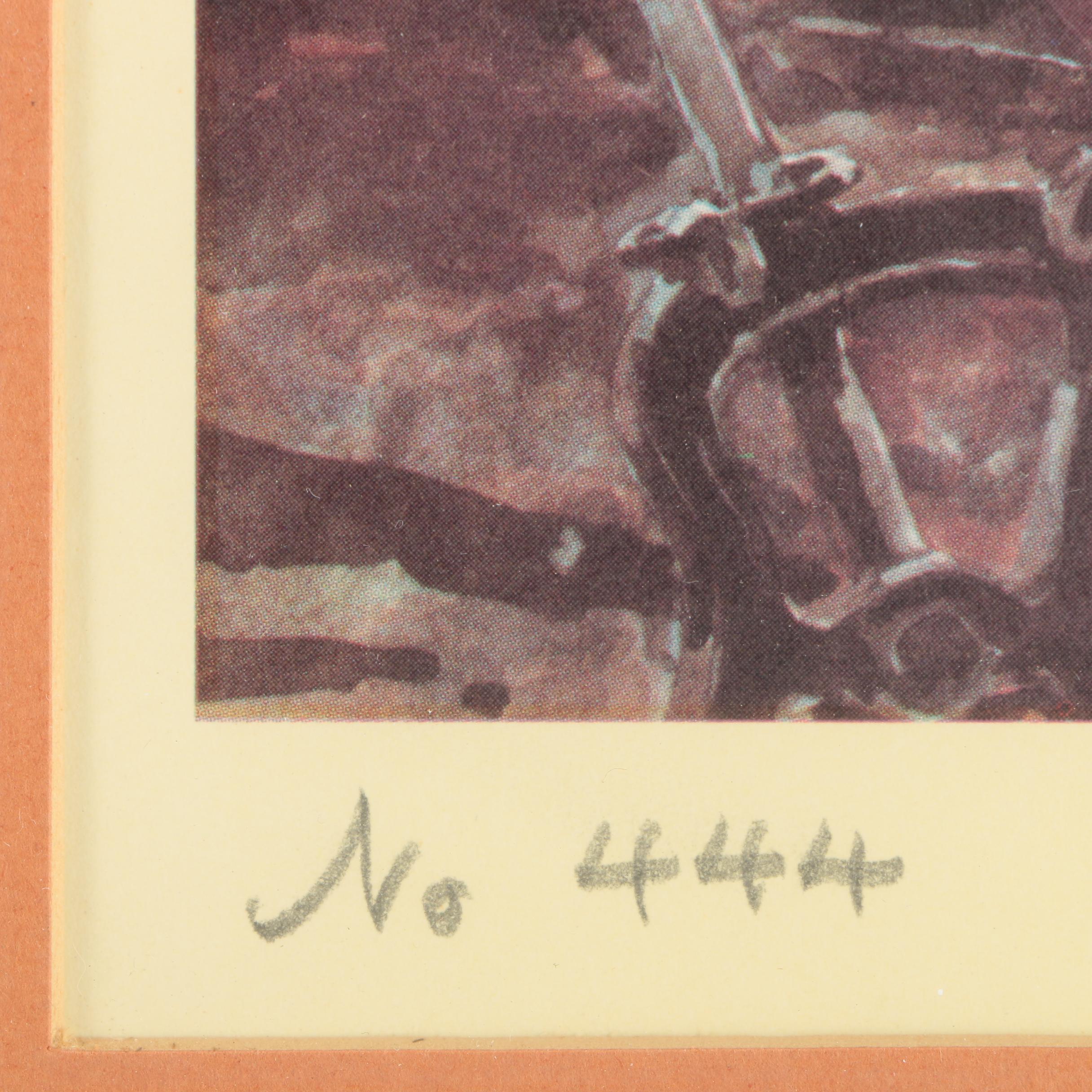 Otto Kuhler Offset Lithographs Featuring "Chowstop at Como"