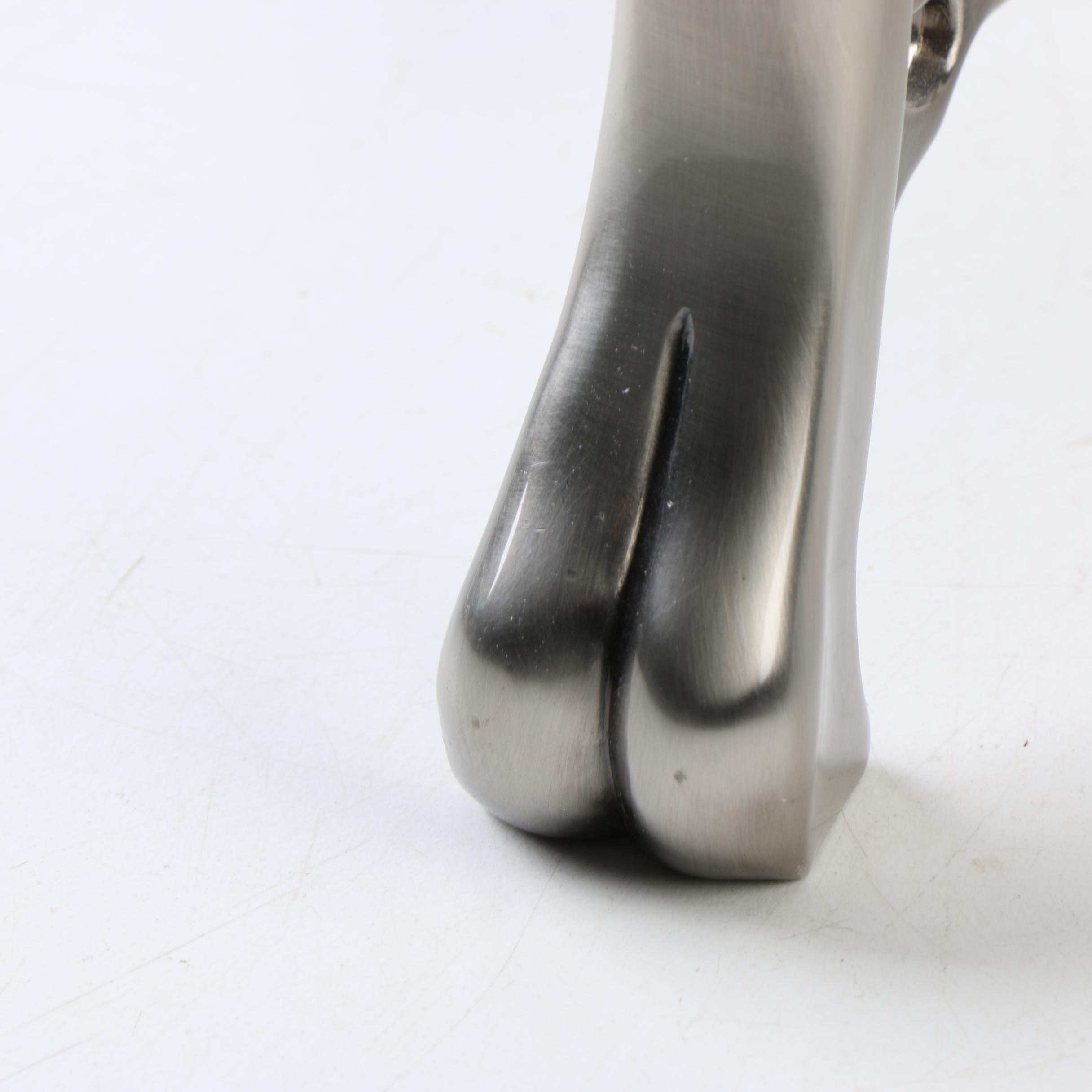 Desktop Compass Stone Globe with Metal Stand