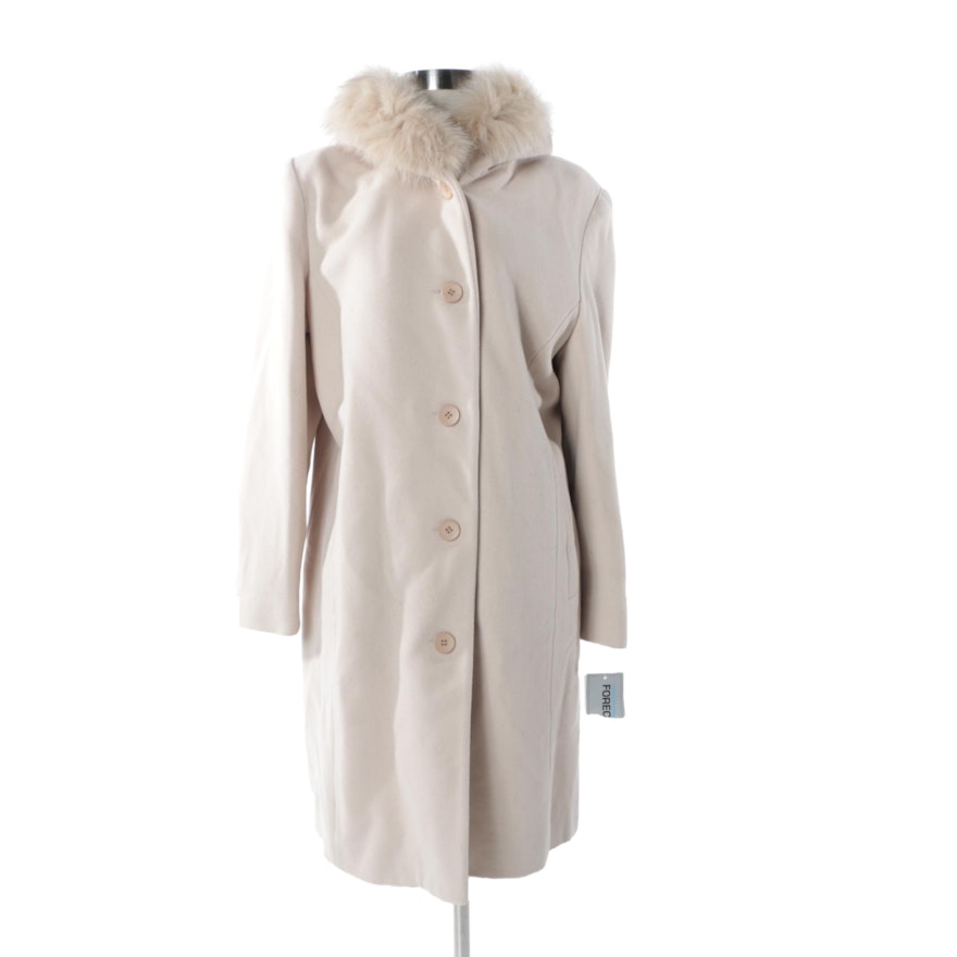 Women's Forecaster Coat with Finish Fox Fur Trimmed Hood