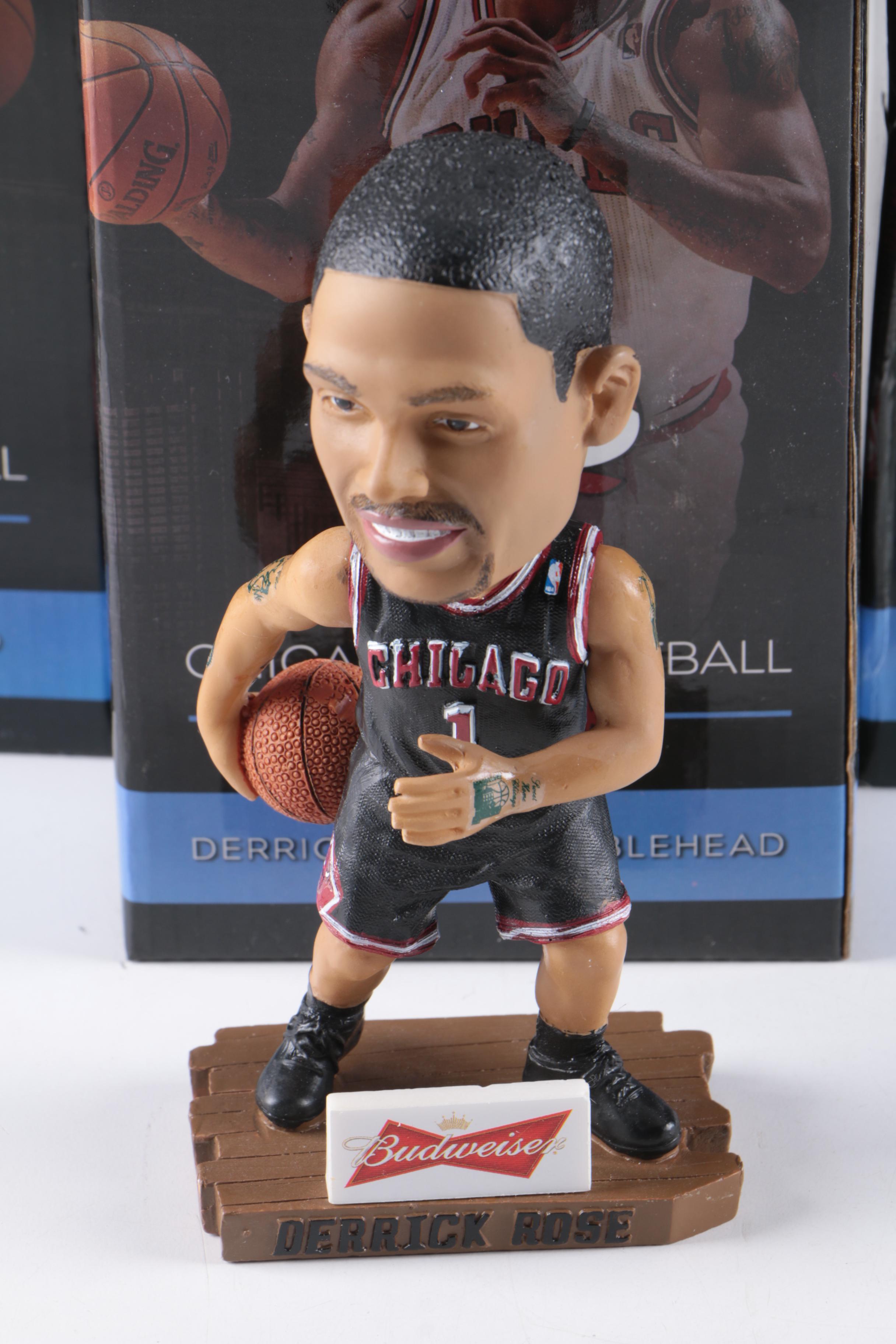 Chicago Bulls Bobble Head Figurines