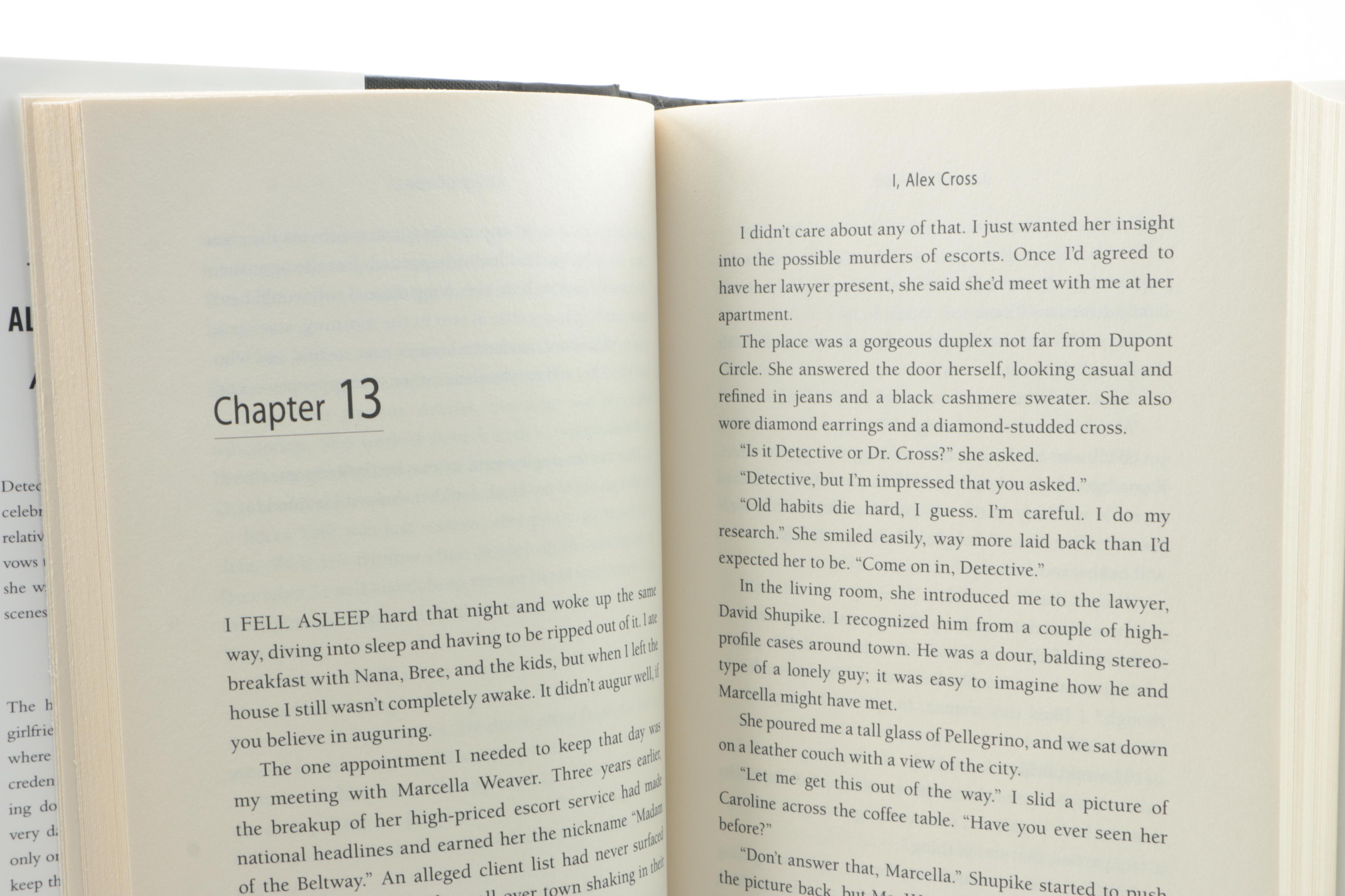 John Grisham Signed "Bleachers" and James Patterson First Editions