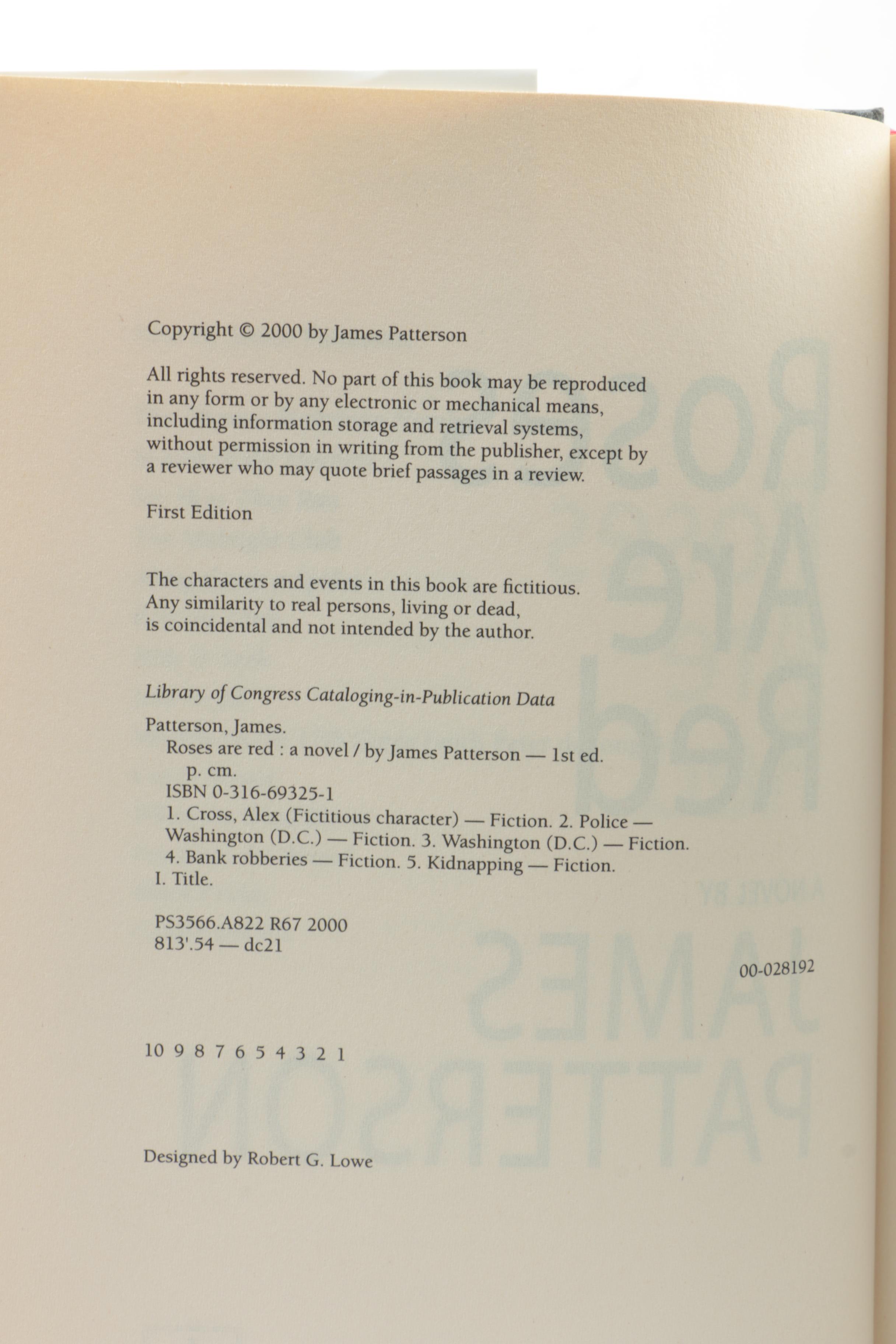 John Grisham Signed "Bleachers" and James Patterson First Editions