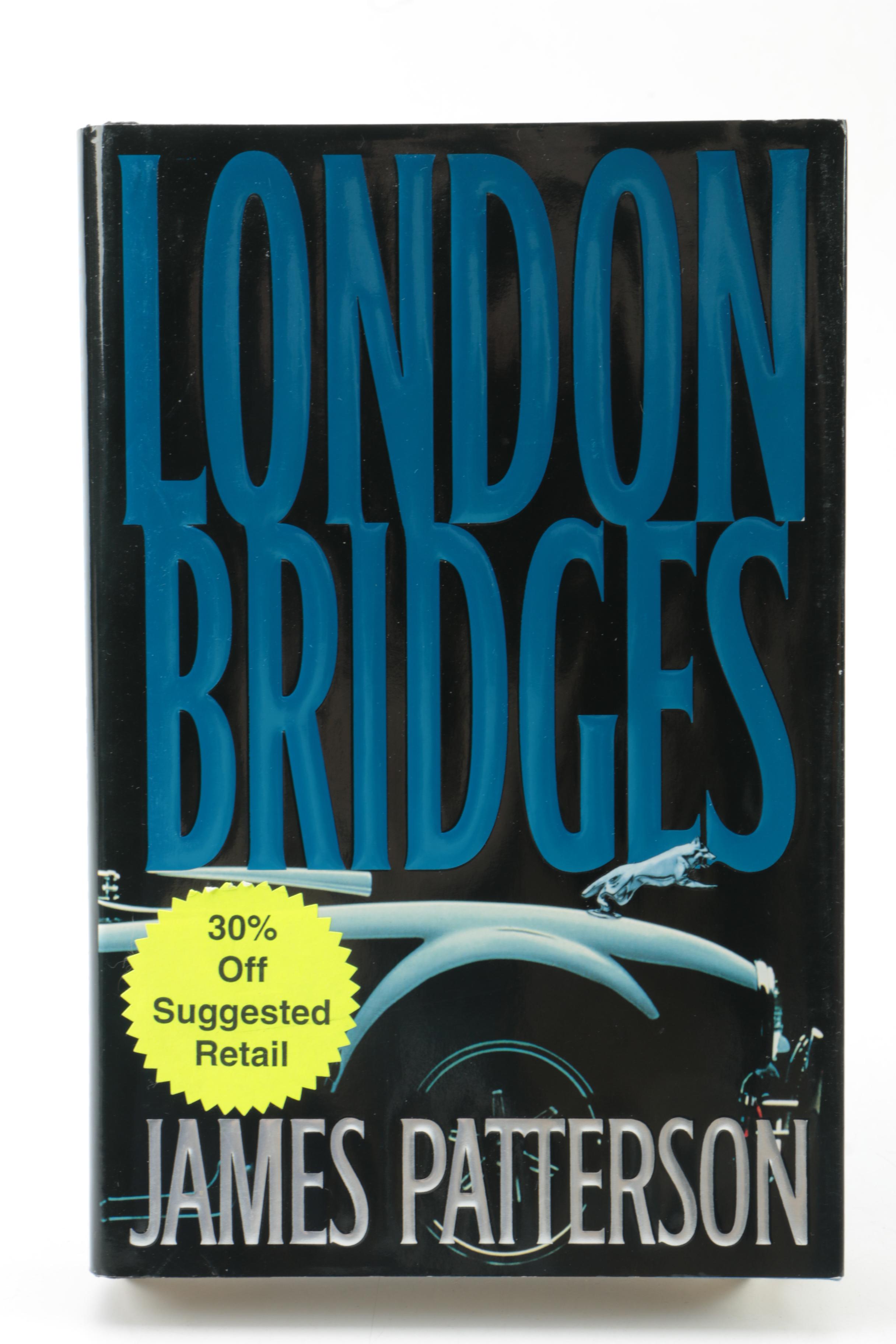 John Grisham Signed "Bleachers" and James Patterson First Editions