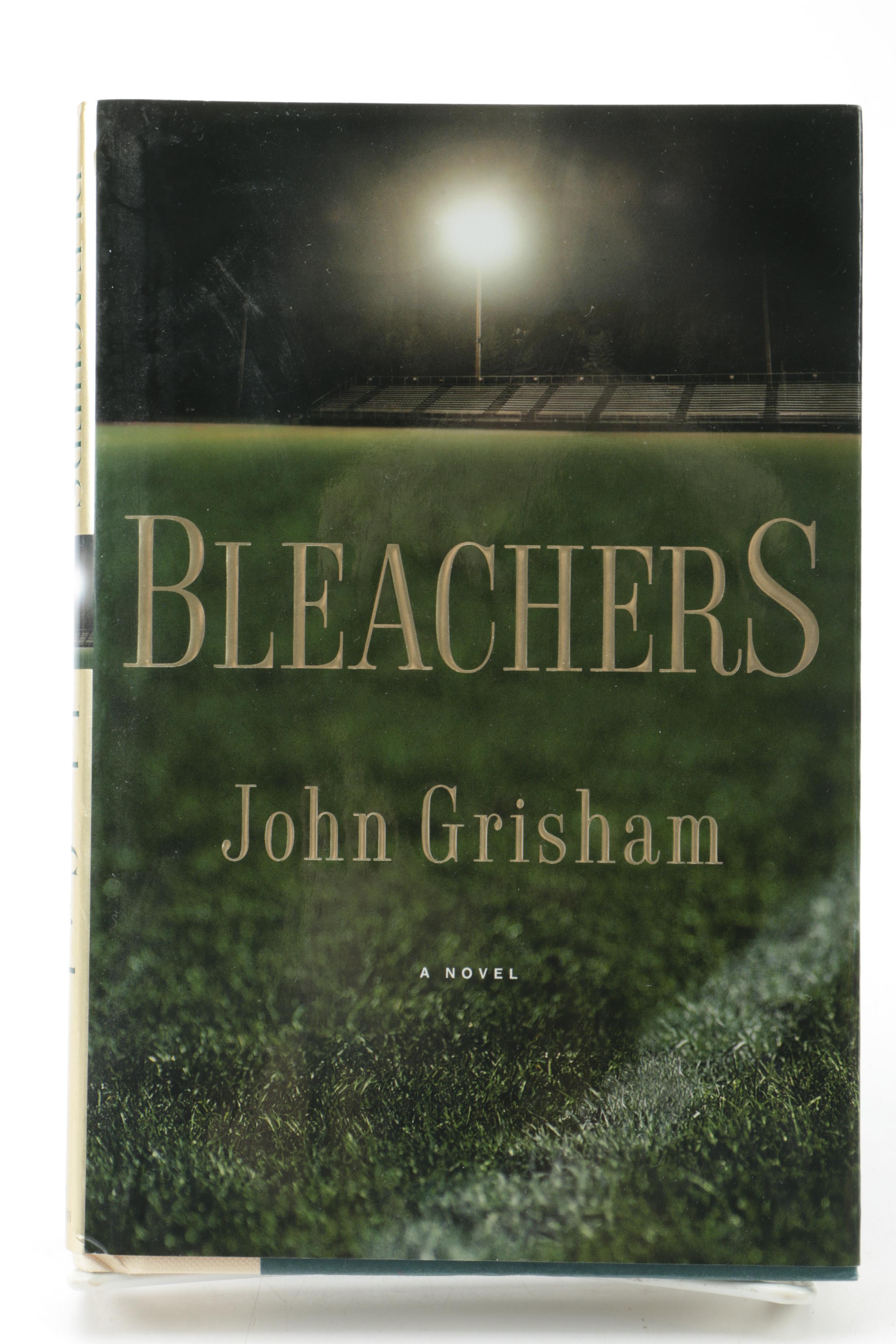 John Grisham Signed "Bleachers" and James Patterson First Editions