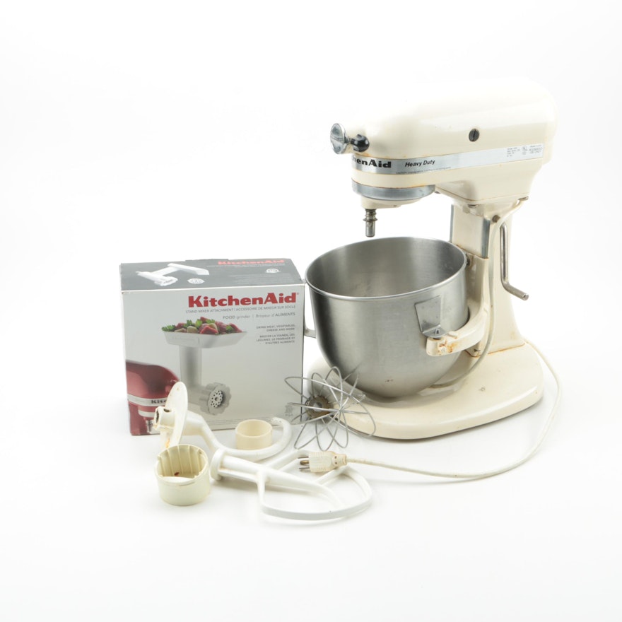 KitchenAid Heavy Duty Stand Mixer with Attachments