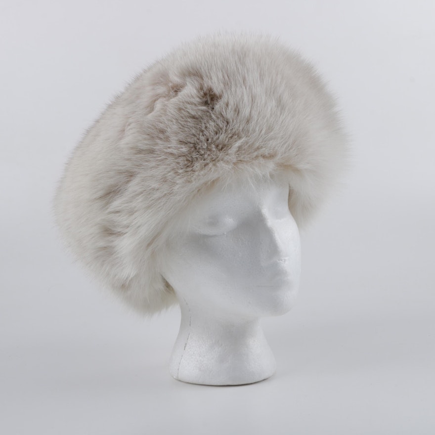 Vintage Morton Gaventa Fox Fur Hat