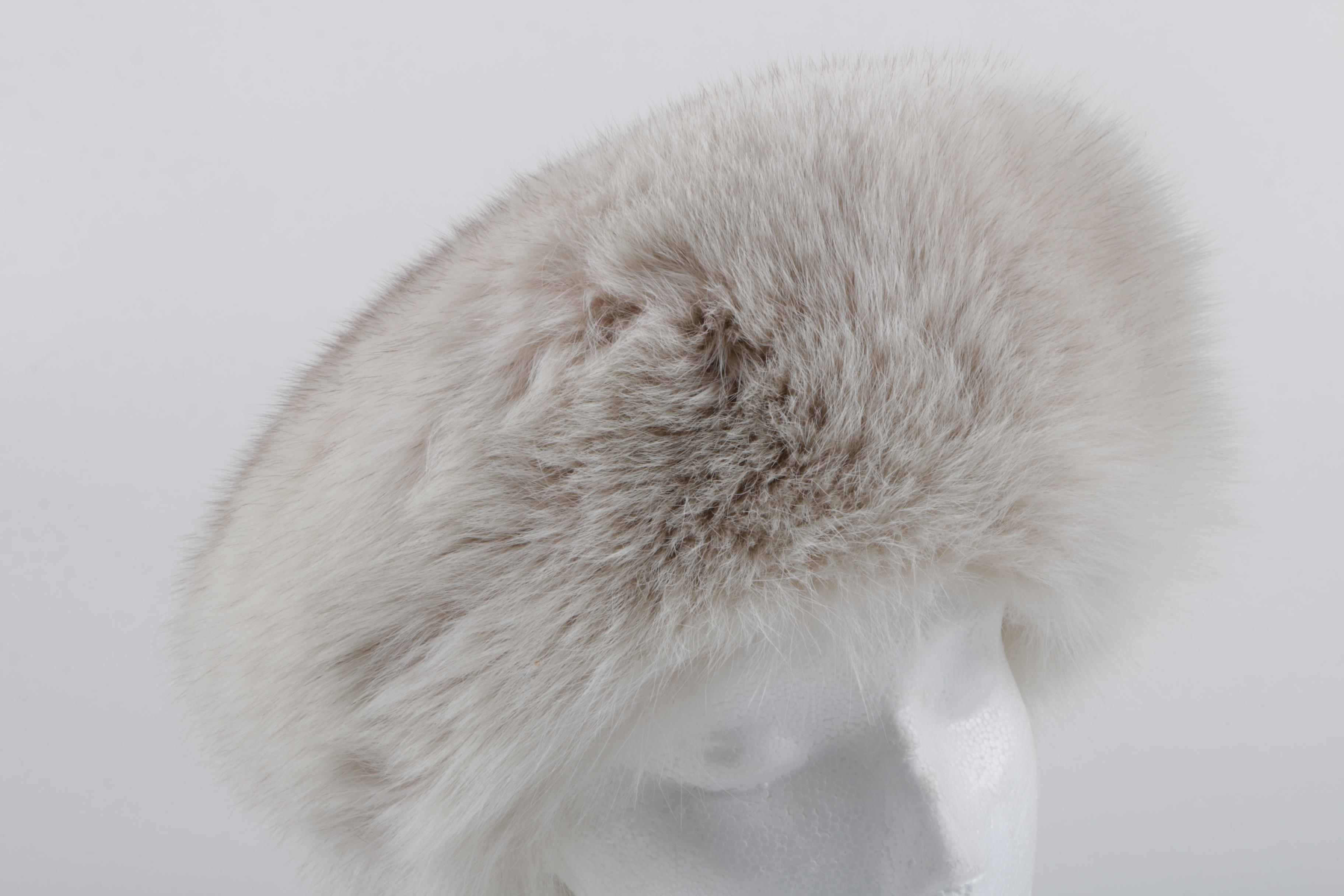 Vintage Morton Gaventa Fox Fur Hat