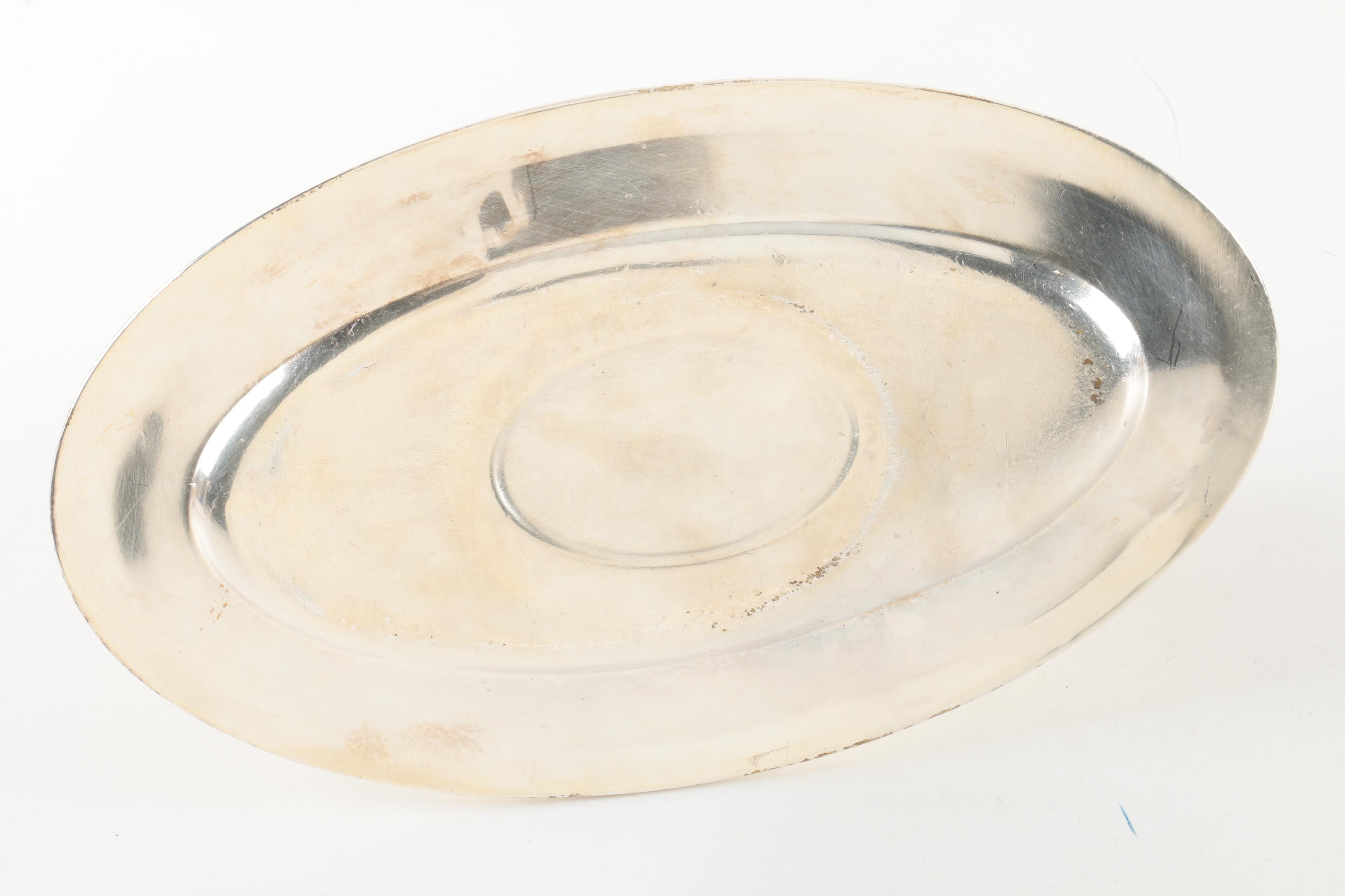 W. & S. Blackinton Silver Plate Footed Gravy Boat and More