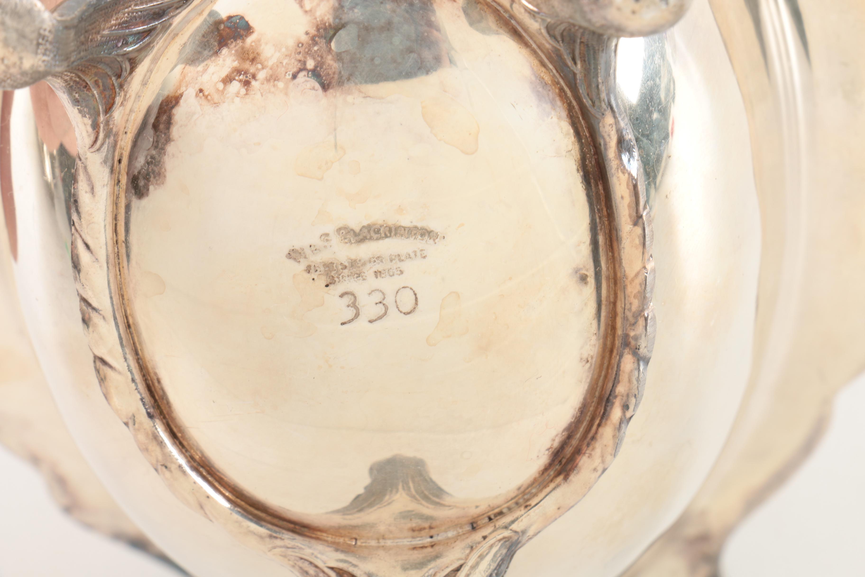 W. & S. Blackinton Silver Plate Footed Gravy Boat and More