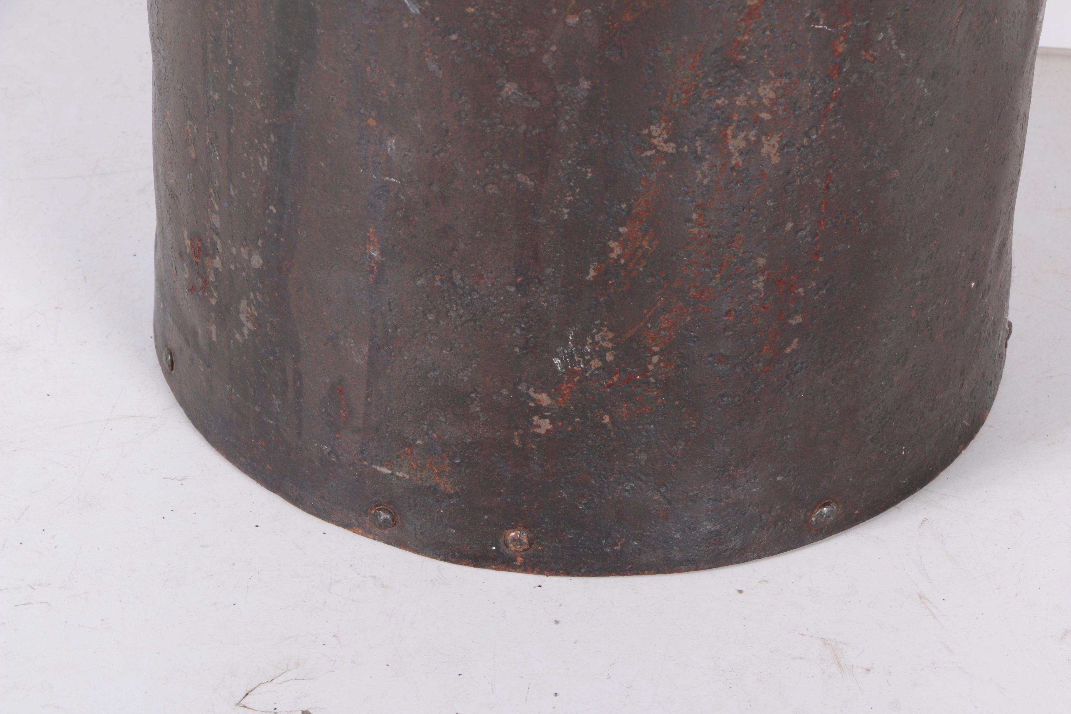 Vintage Metal Milk Jug