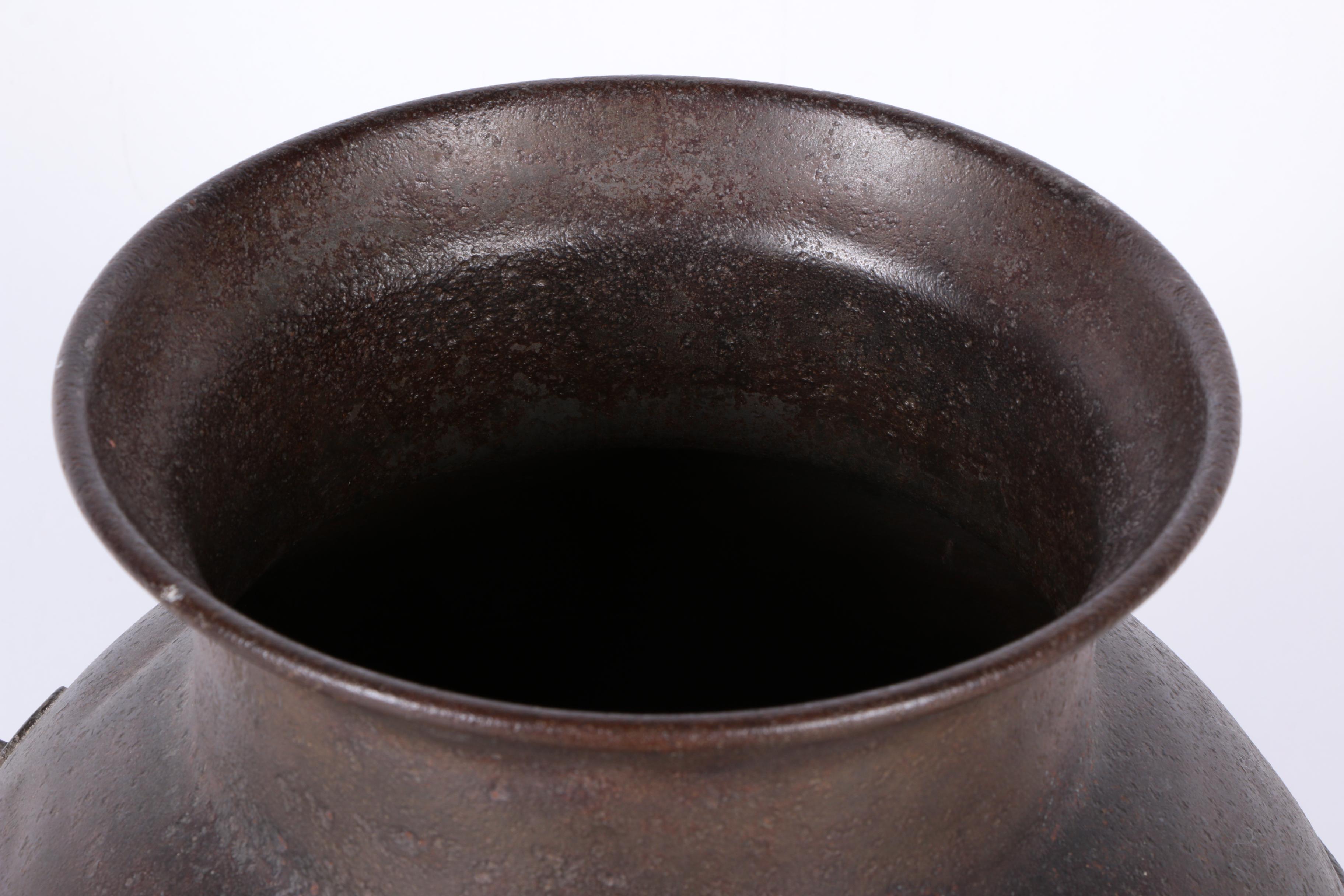 Vintage Metal Milk Jug