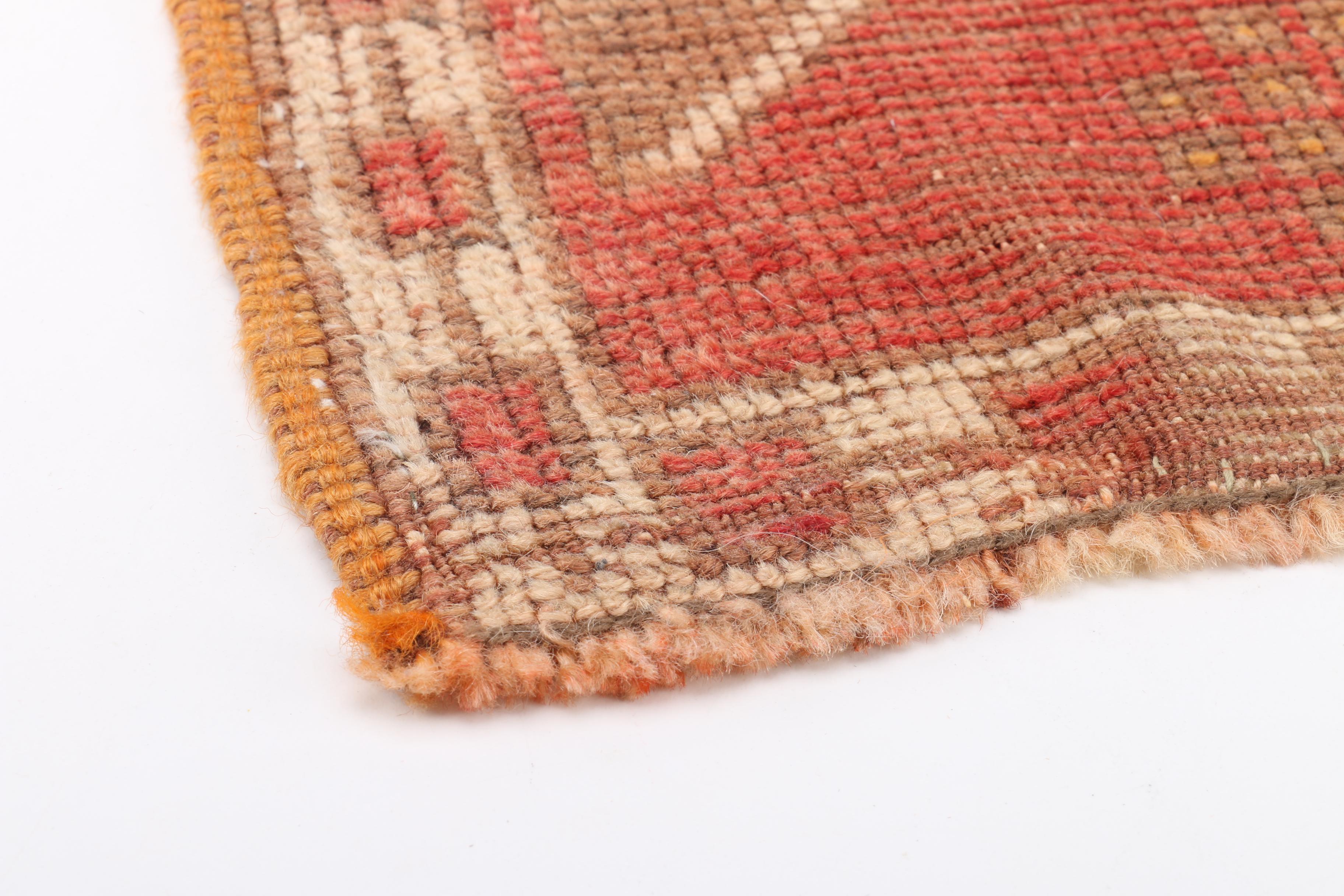 Semi-Antique Handwoven Anatolian Kilim