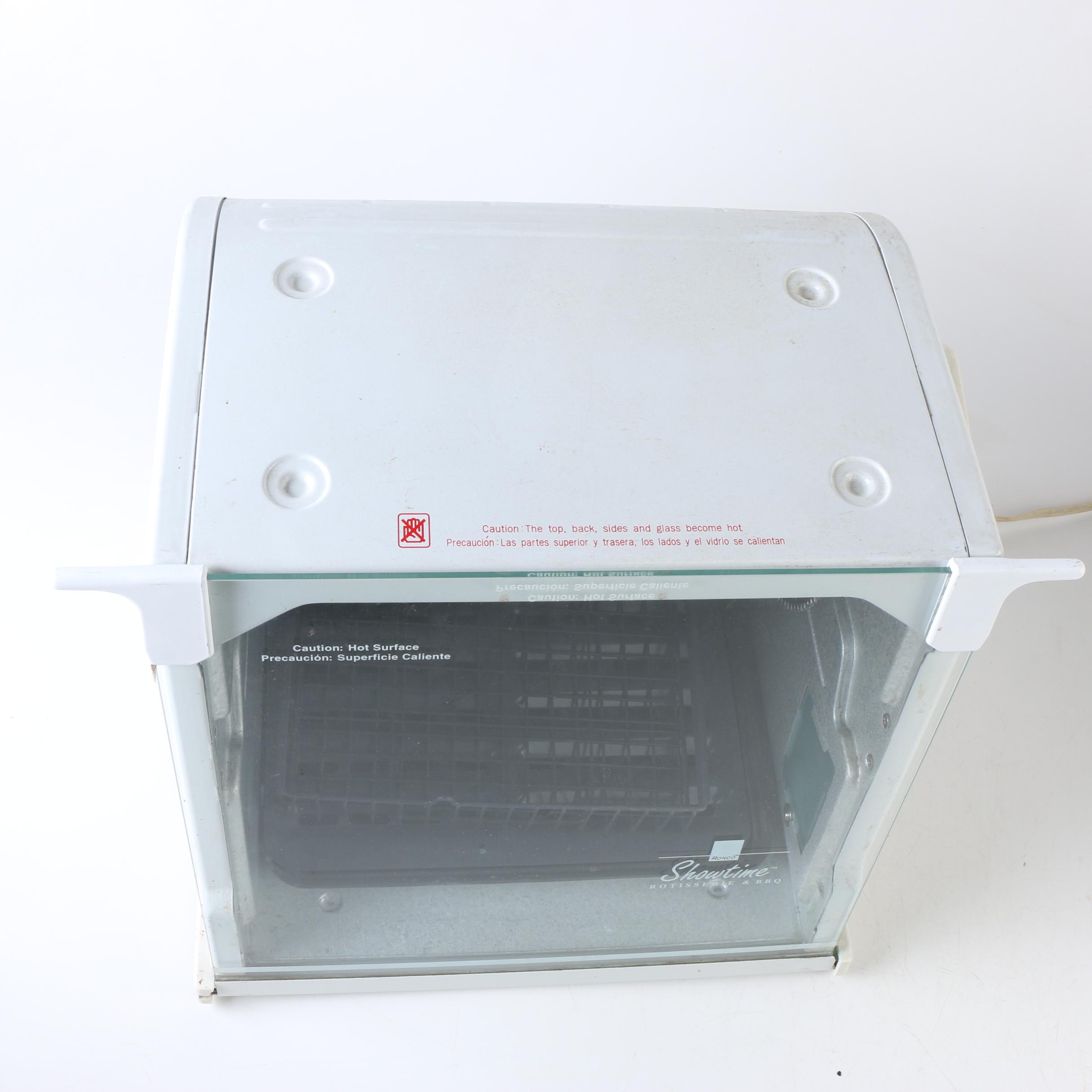 Ronco Showtime Rotisserie, Zojirushi Bread Maker and Cooking Utensils