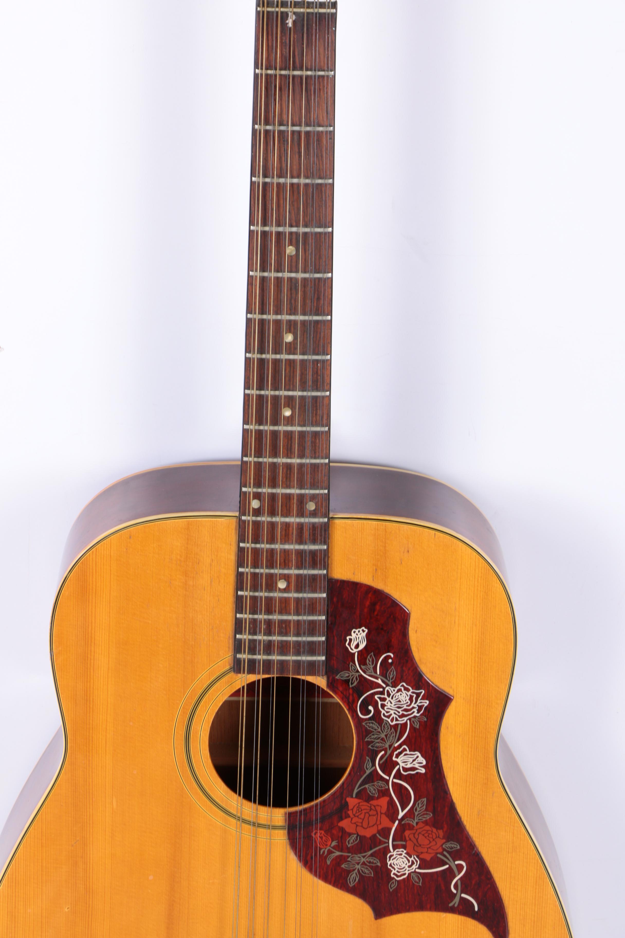 Vintage Orpheus 626 12-String Acoustic Guitar