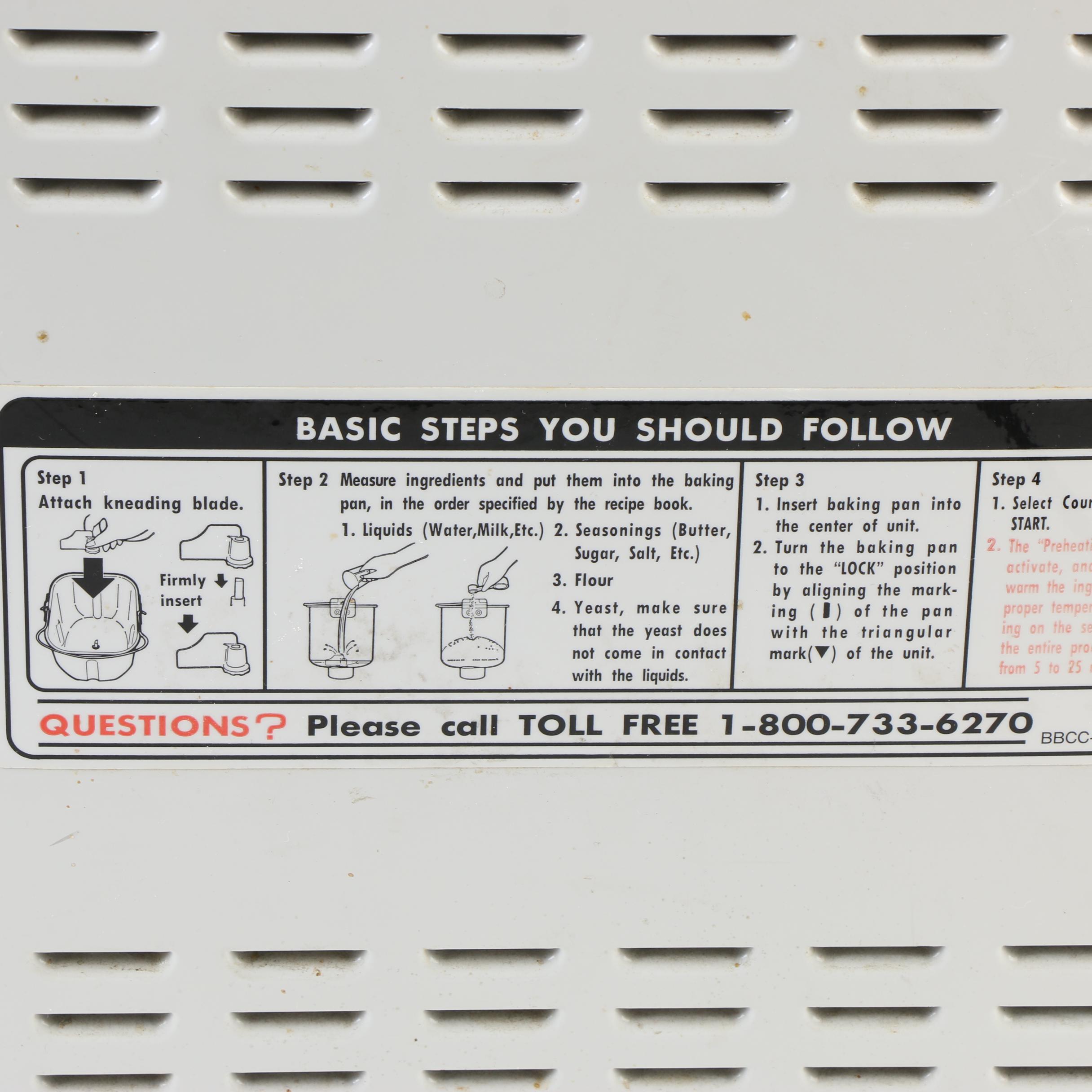 Ronco Showtime Rotisserie, Zojirushi Bread Maker and Cooking Utensils