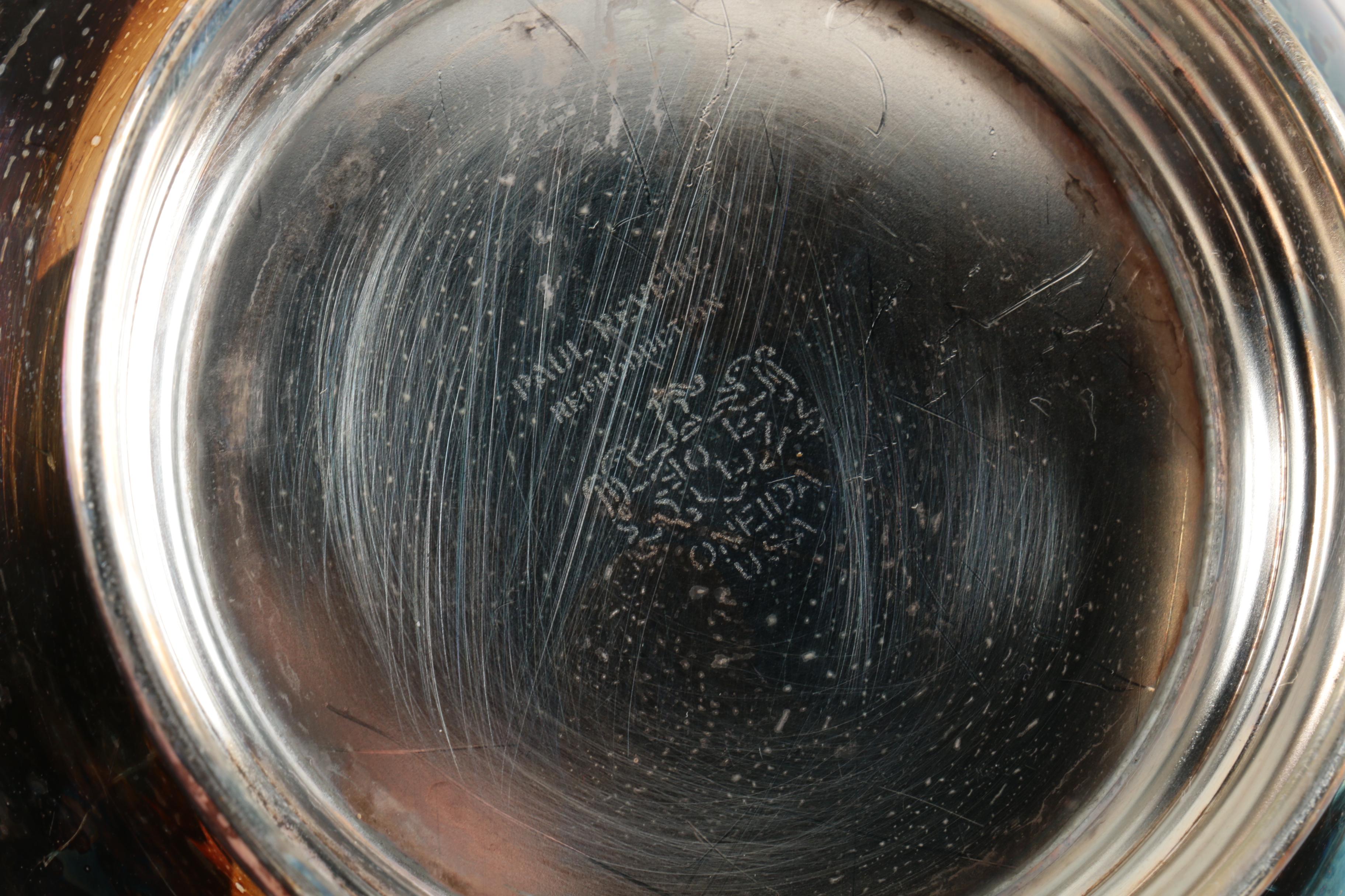 Gorham and Oneida Silver Plate Paul Revere Style Bowls