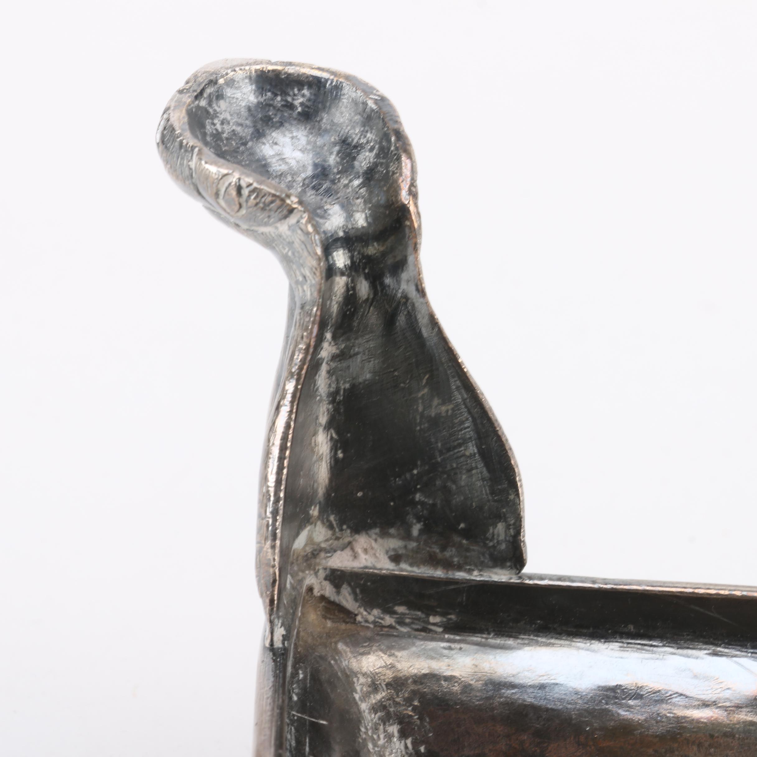 Square Metal Footed Base