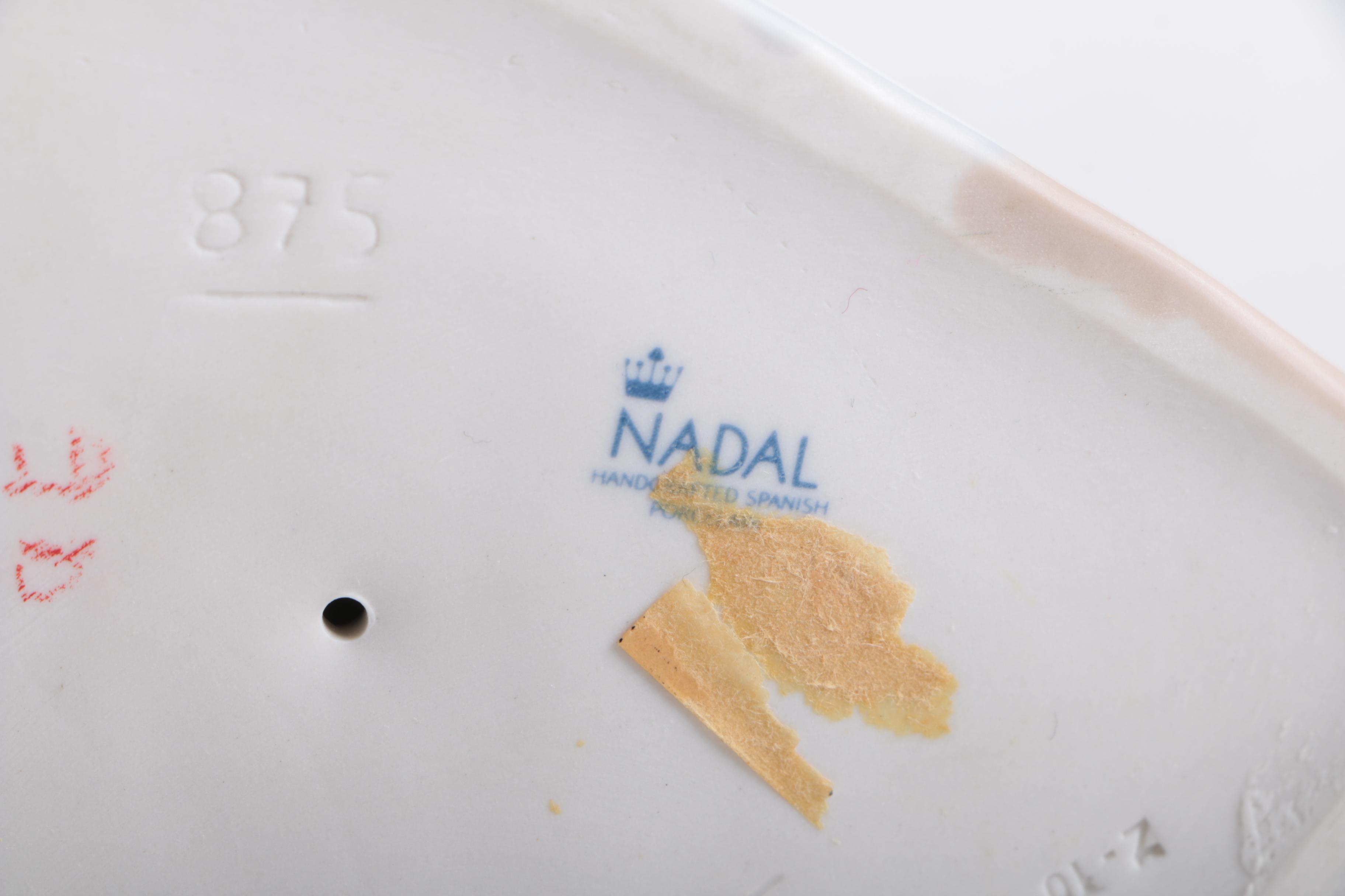 Nadal Woman with Gifts Porcelain Figurine