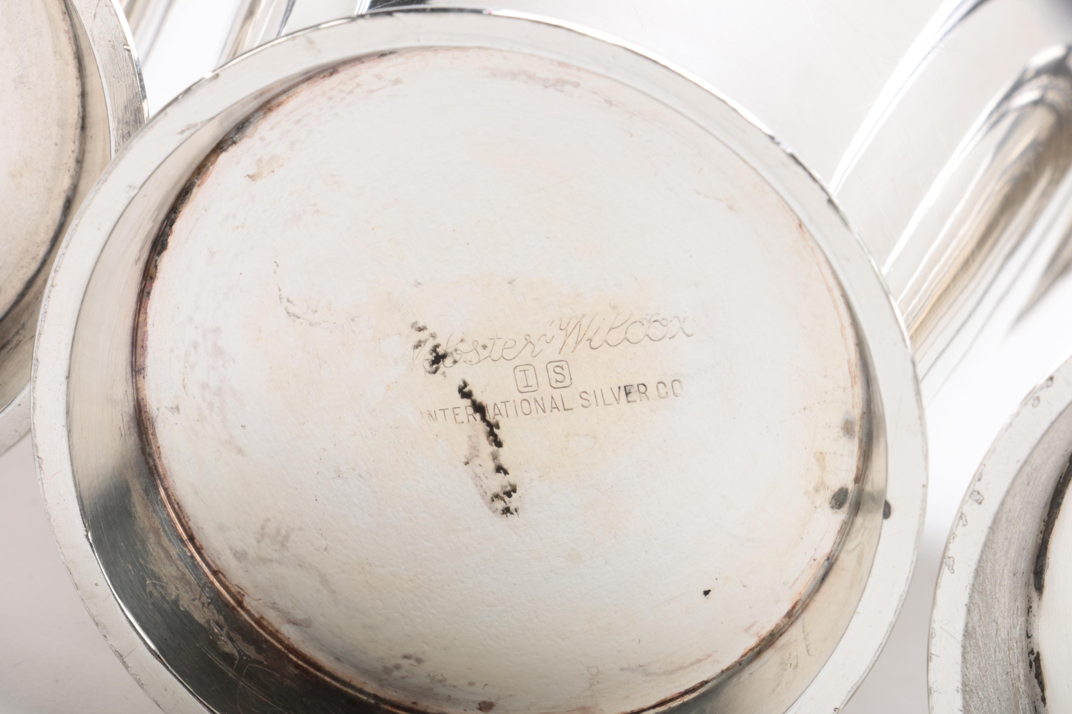 Webster-Wilcox Silver Plate Mint Julep Cups