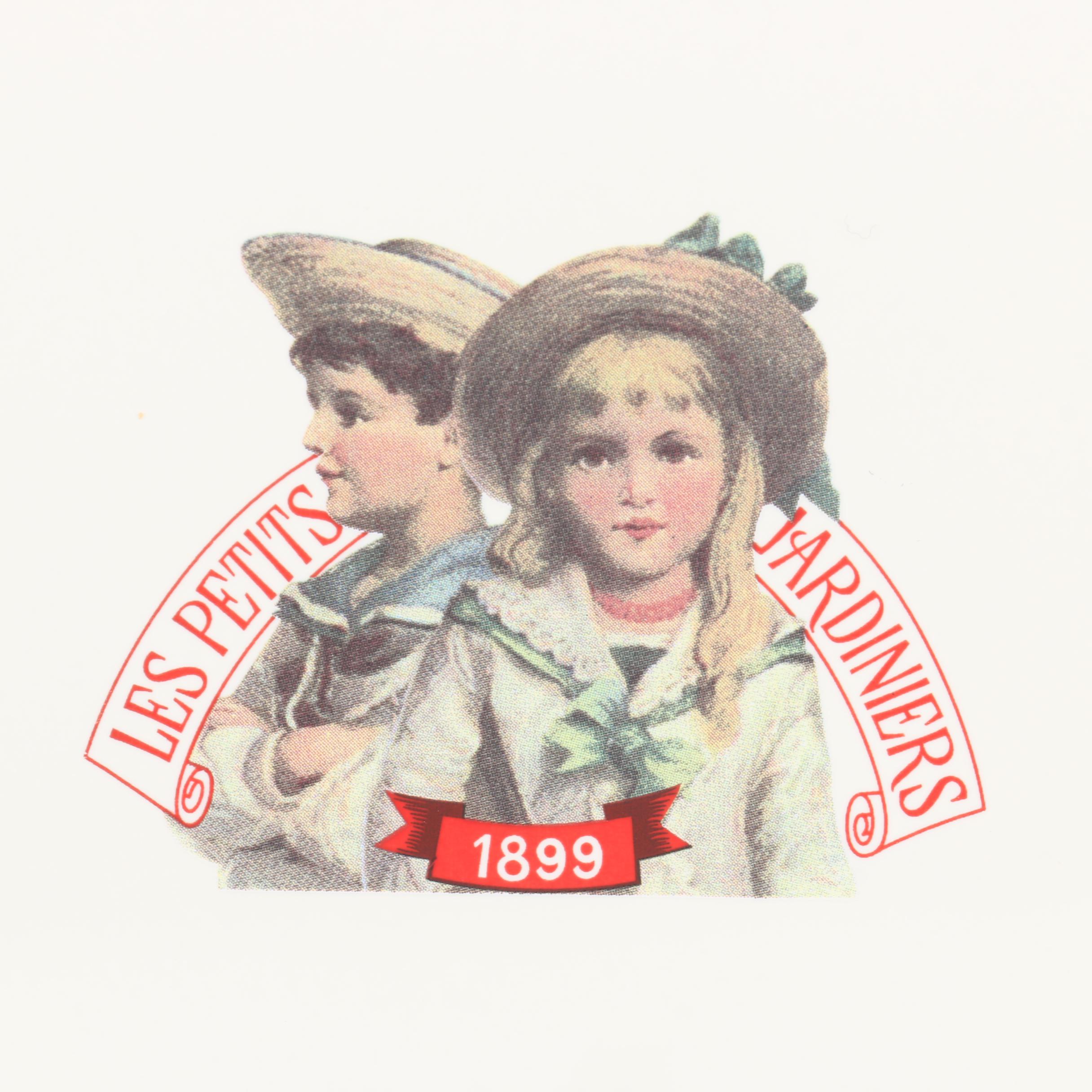 Création de Beaupré Paris "Les Petits Jardiniers" Dinnerware