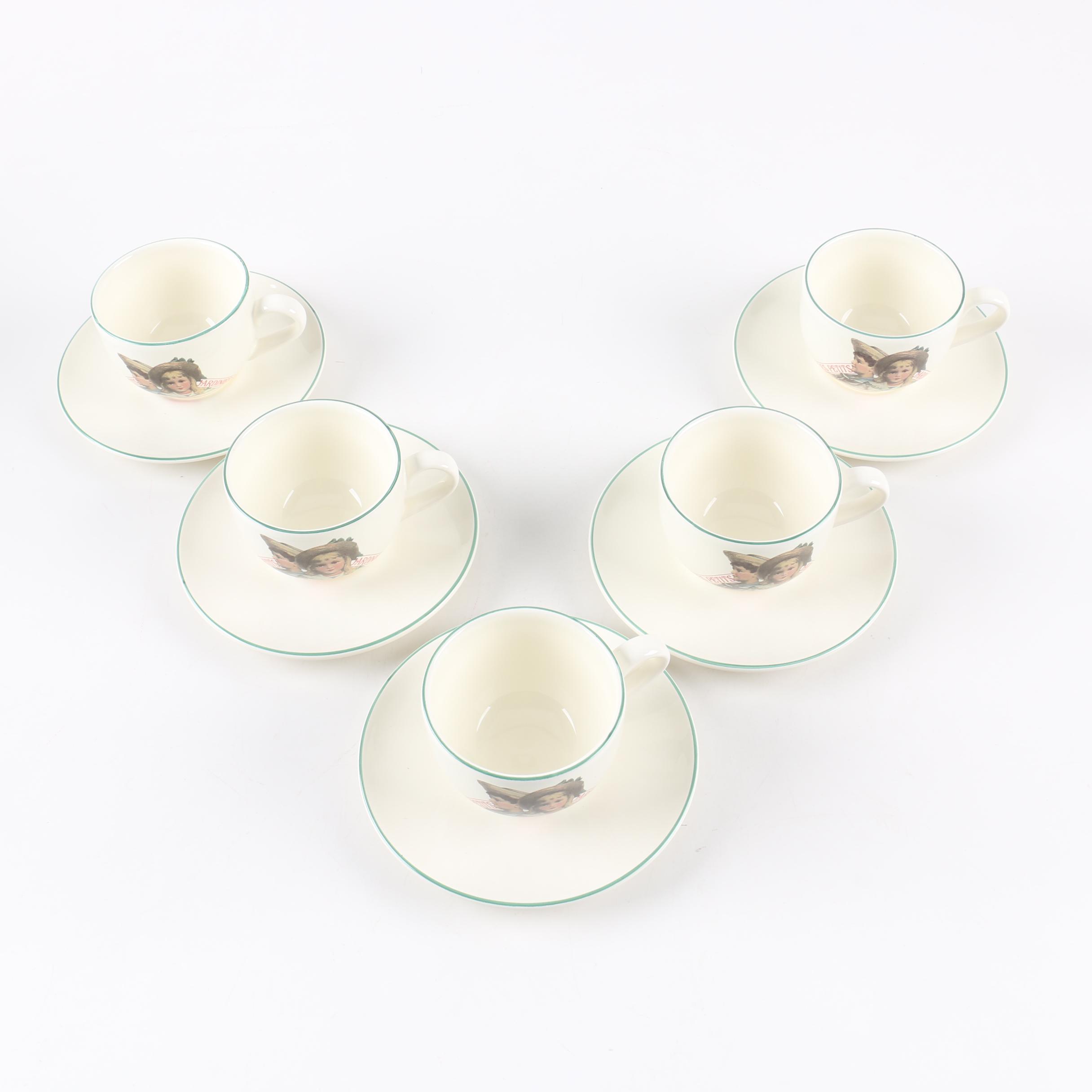 Création de Beaupré Paris "Les Petits Jardiniers" Dinnerware