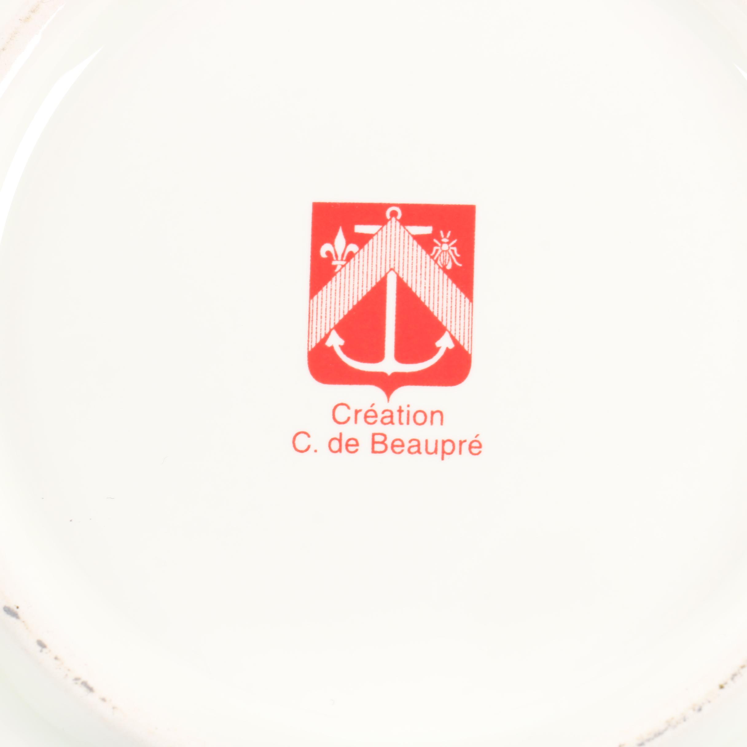 Création de Beaupré Paris "Les Petits Jardiniers" Dinnerware