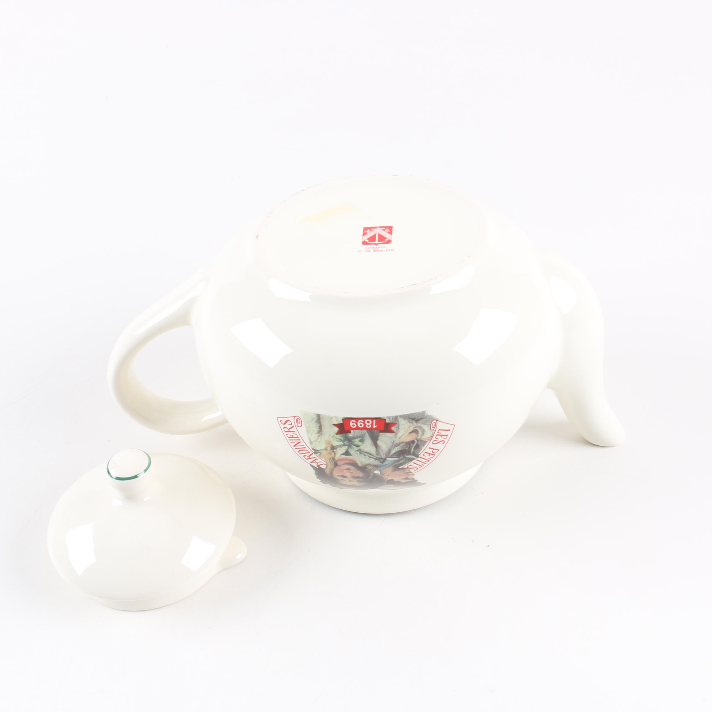 Création de Beaupré Paris "Les Petits Jardiniers" Dinnerware