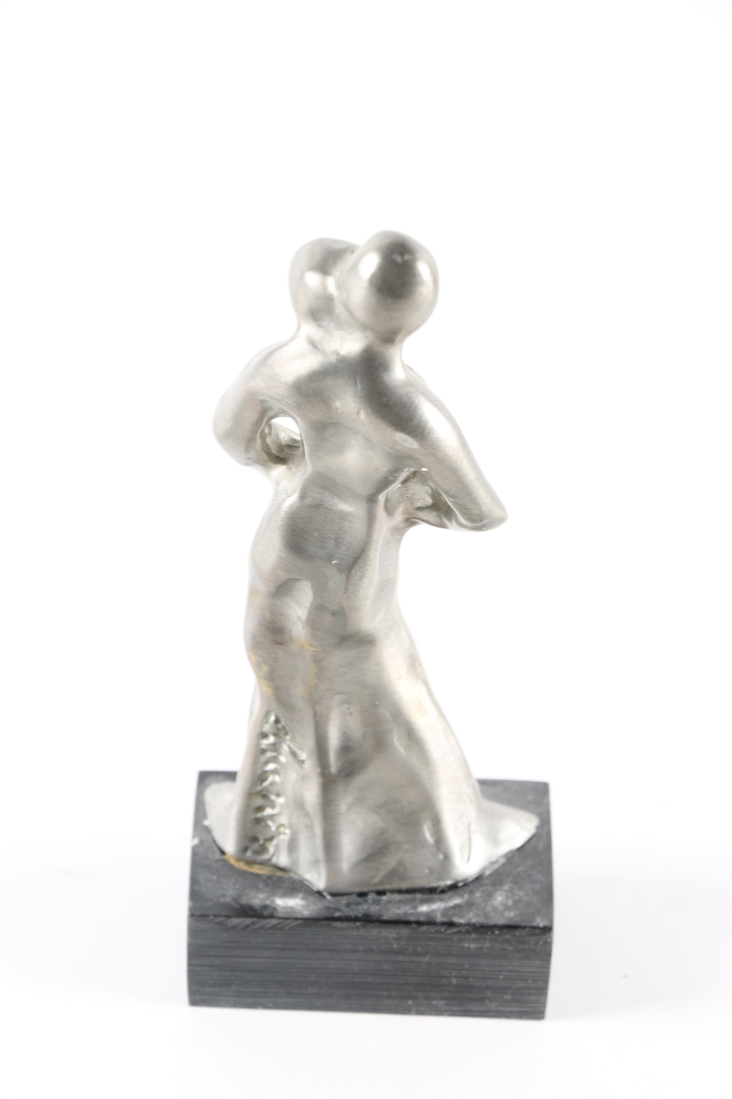 Figural Metal, Plaster and Wood Sculptures