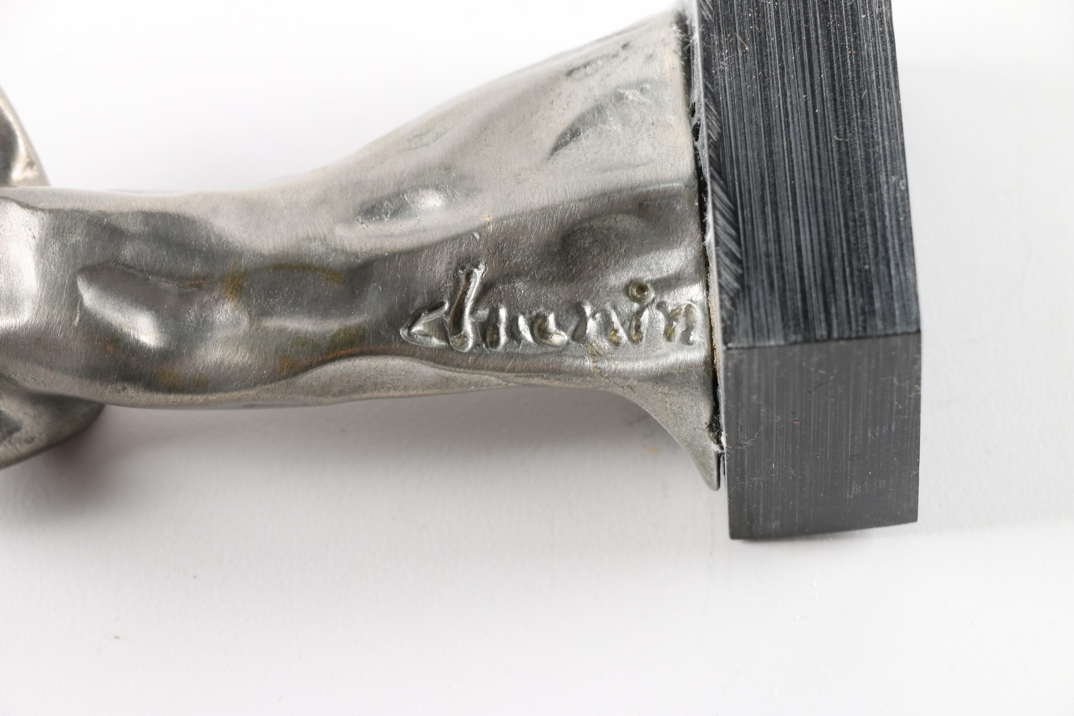 Figural Metal, Plaster and Wood Sculptures