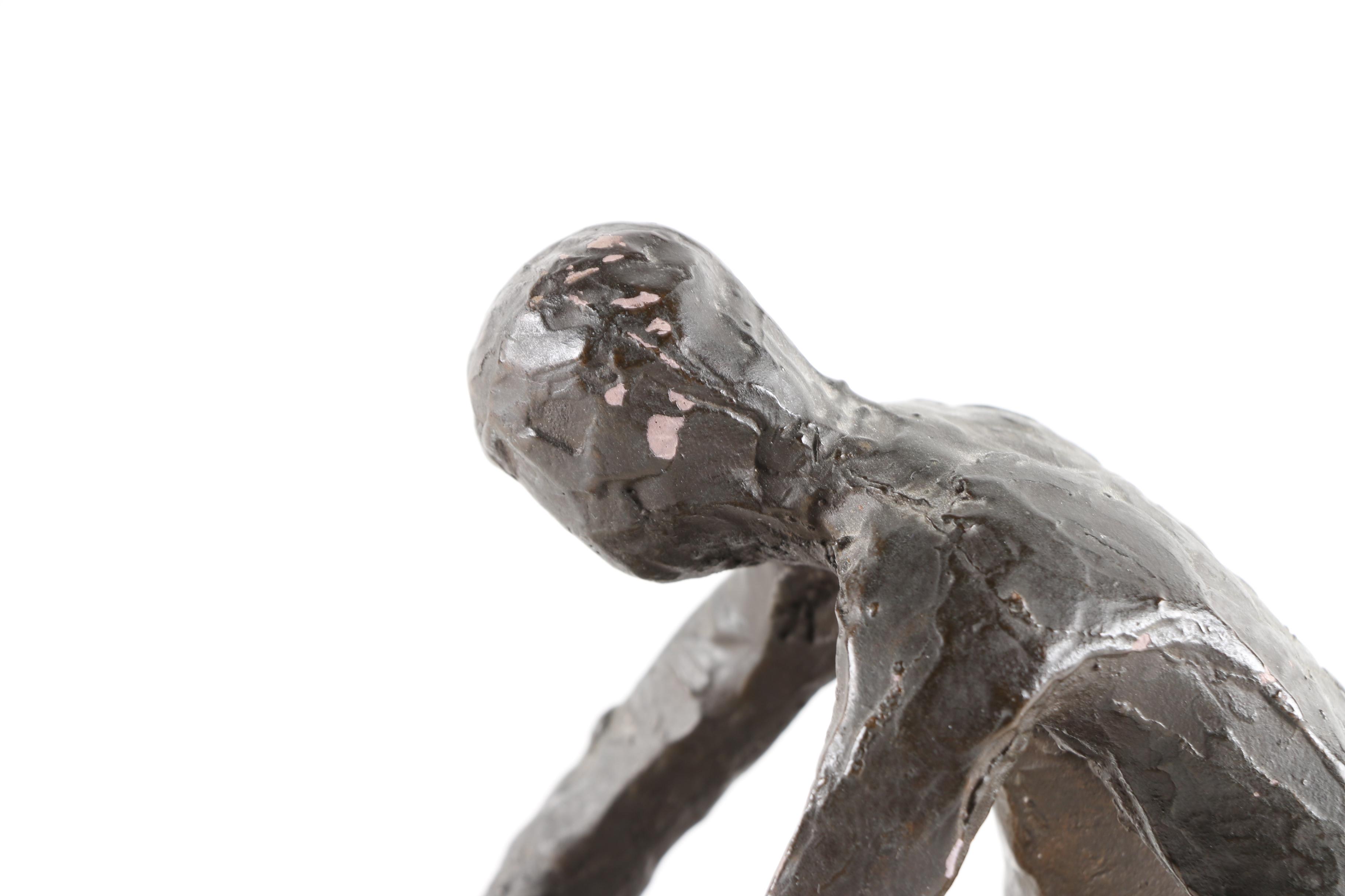 Figural Metal, Plaster and Wood Sculptures