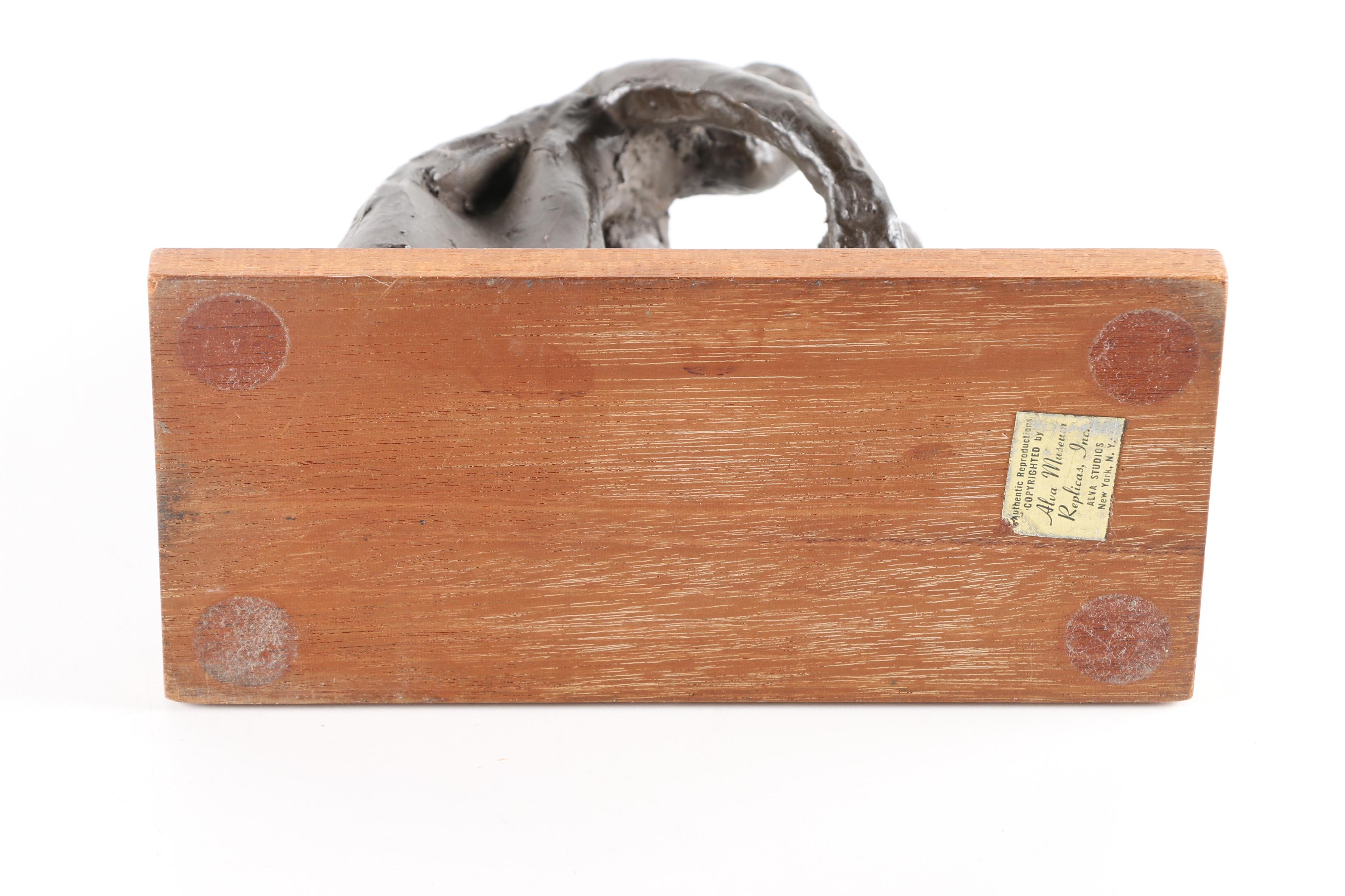 Figural Metal, Plaster and Wood Sculptures