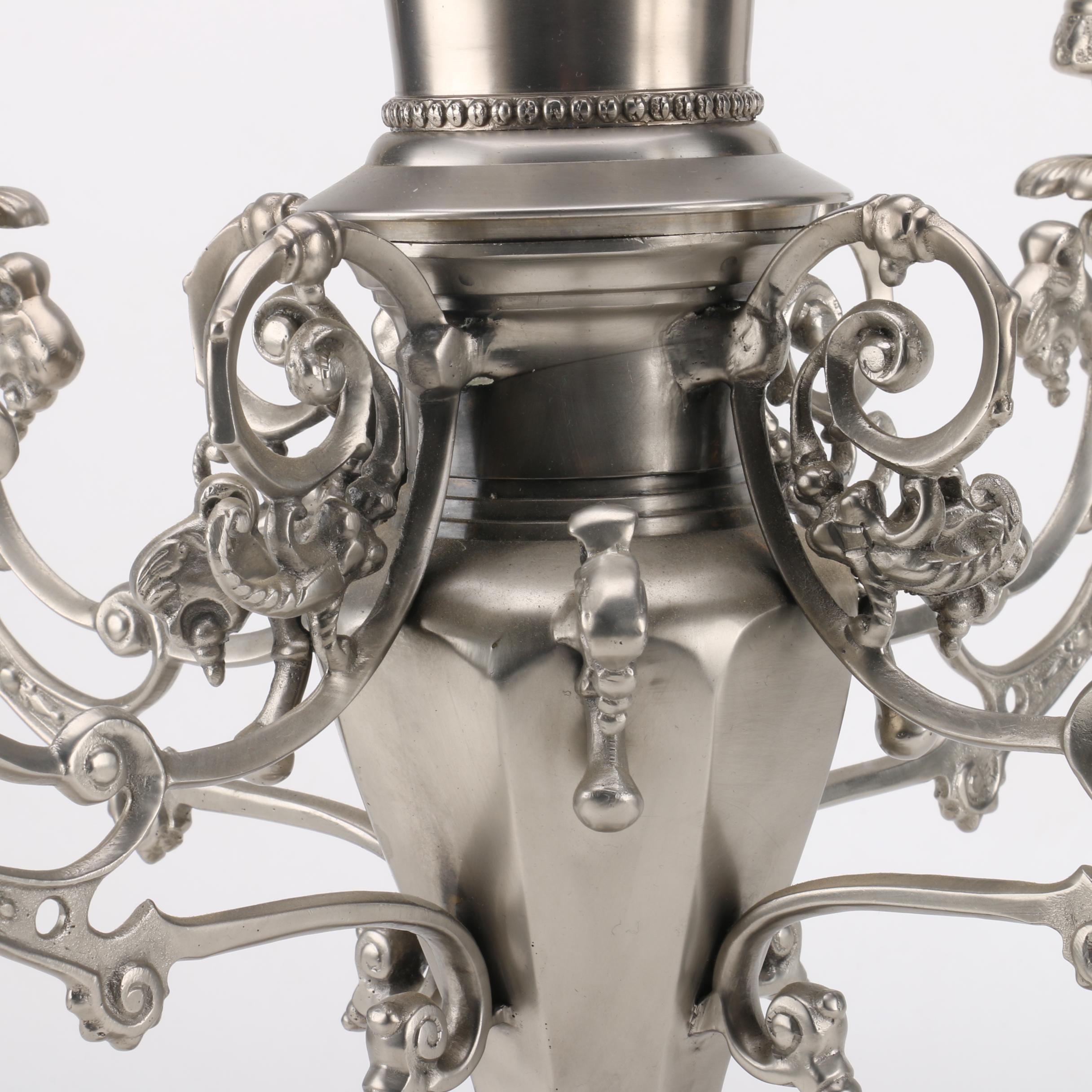 Stetson 1865 Silver-Toned Candelabrum