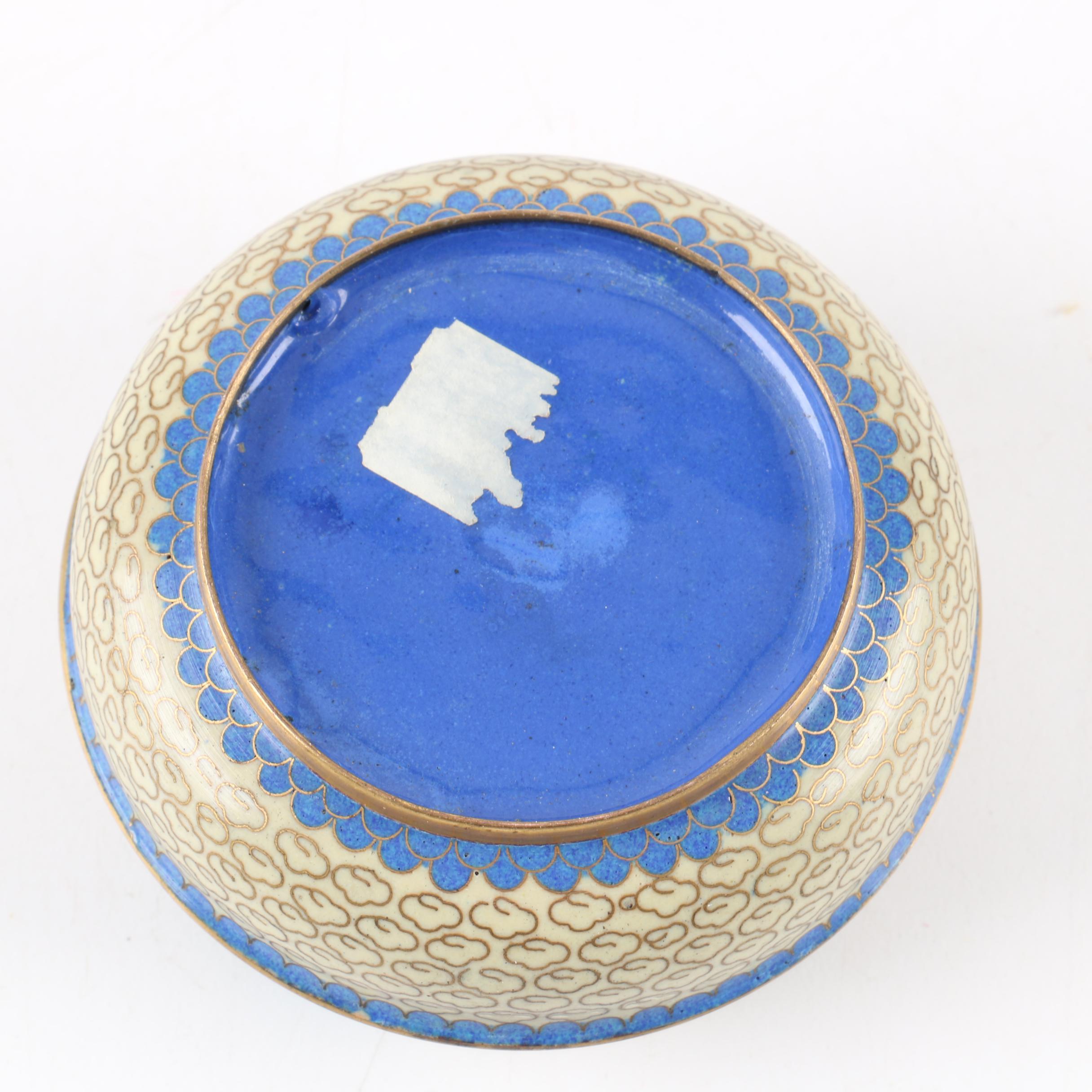 Chinese Cloisonné Trinket Box