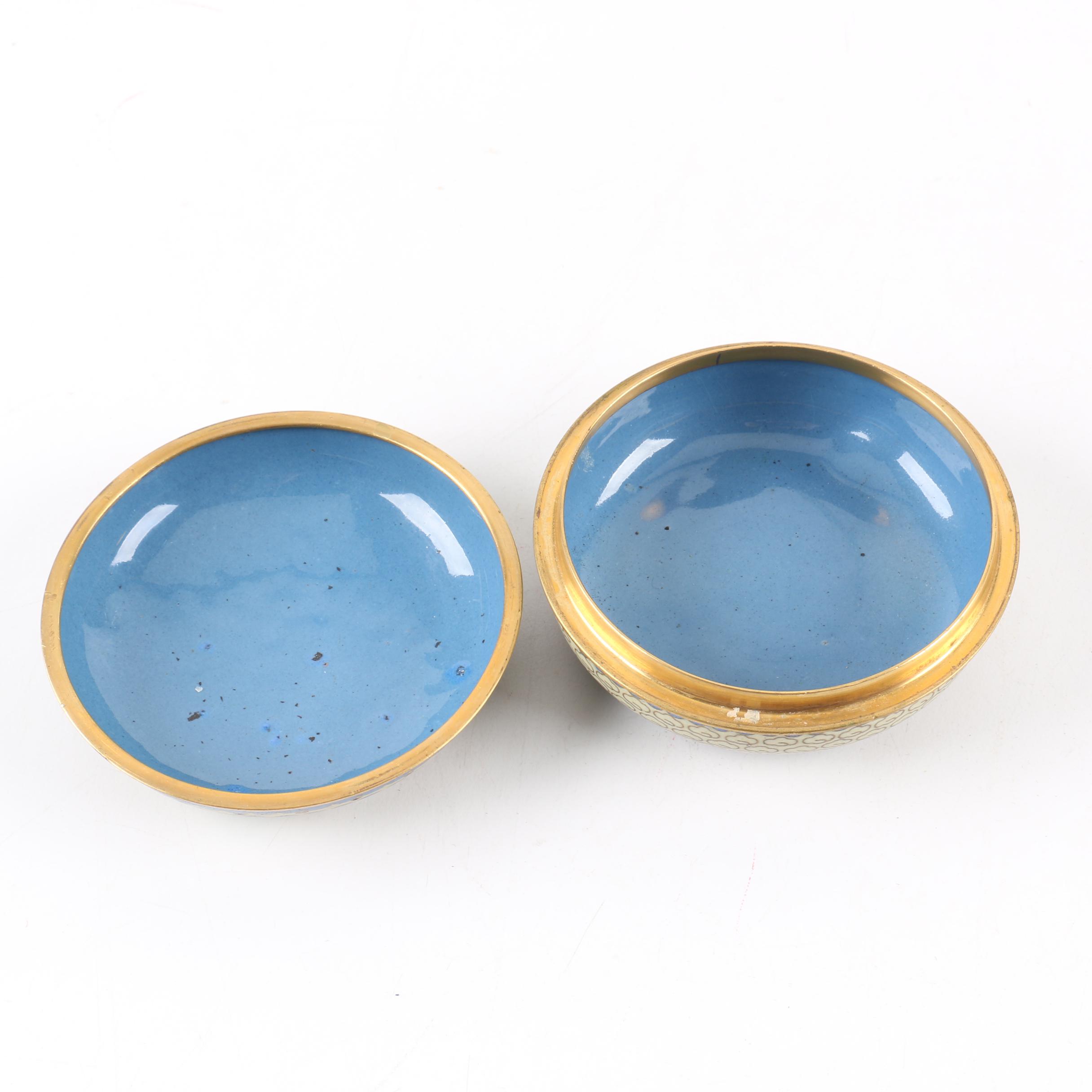 Chinese Cloisonné Trinket Box