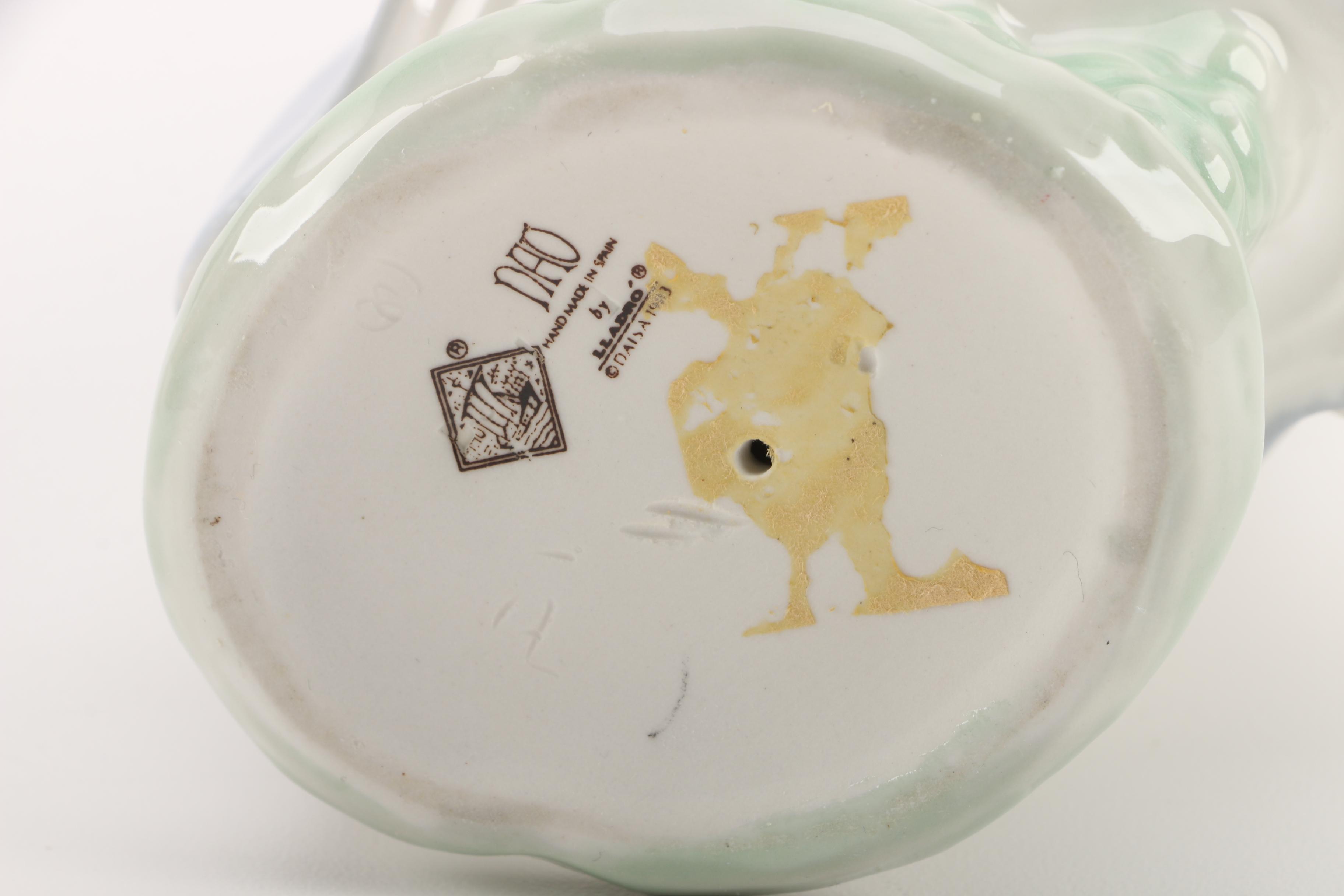 NAO by Lladró Figurines of a Girl and Geese