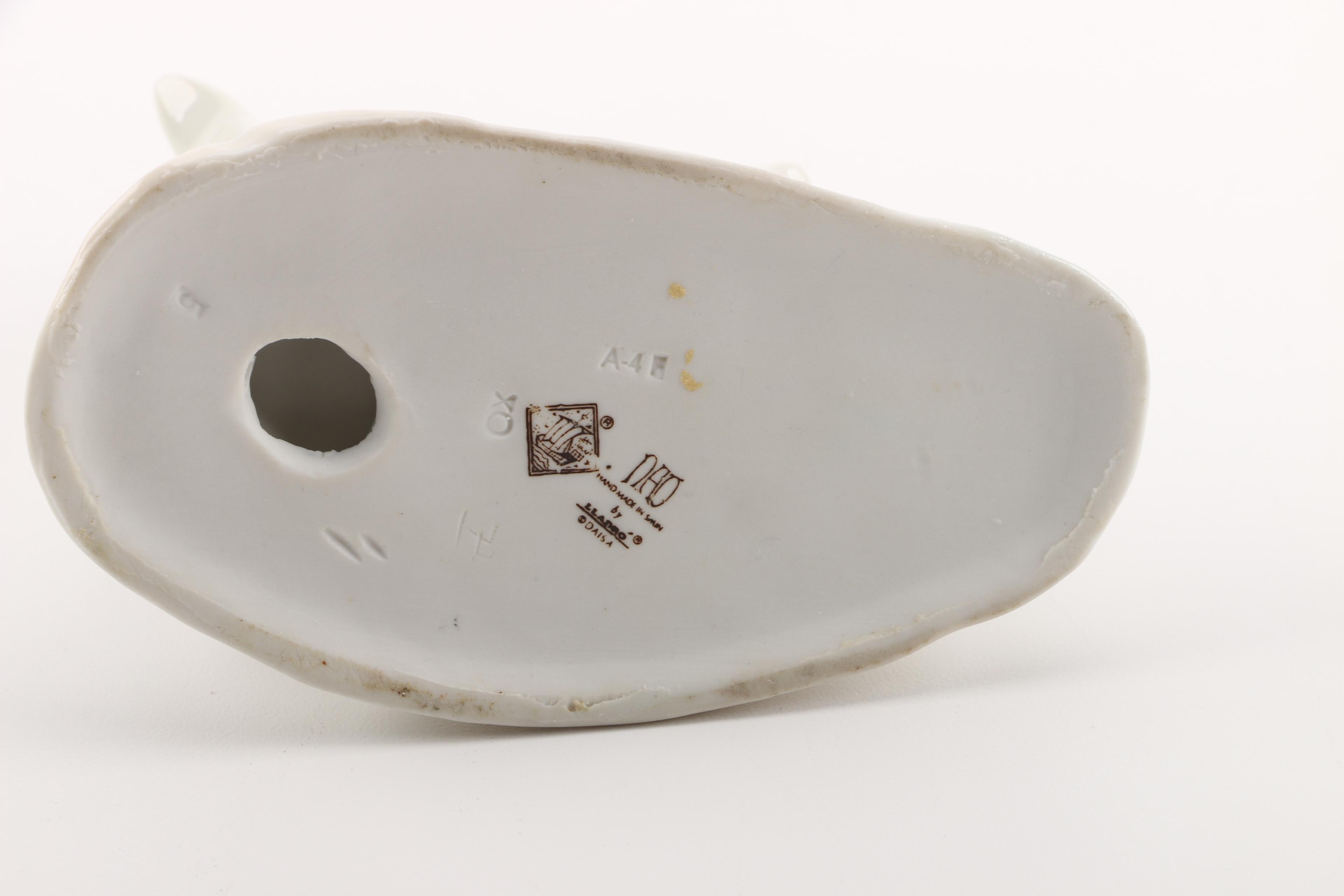 NAO by Lladró Figurines of a Girl and Geese