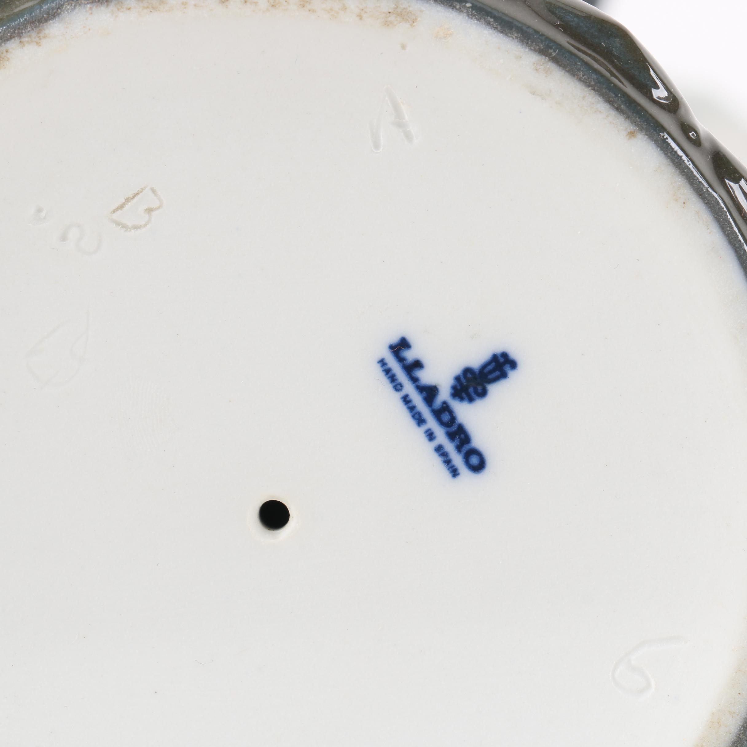 Lladró "Timid Geisha" and "Japanese with Fan"