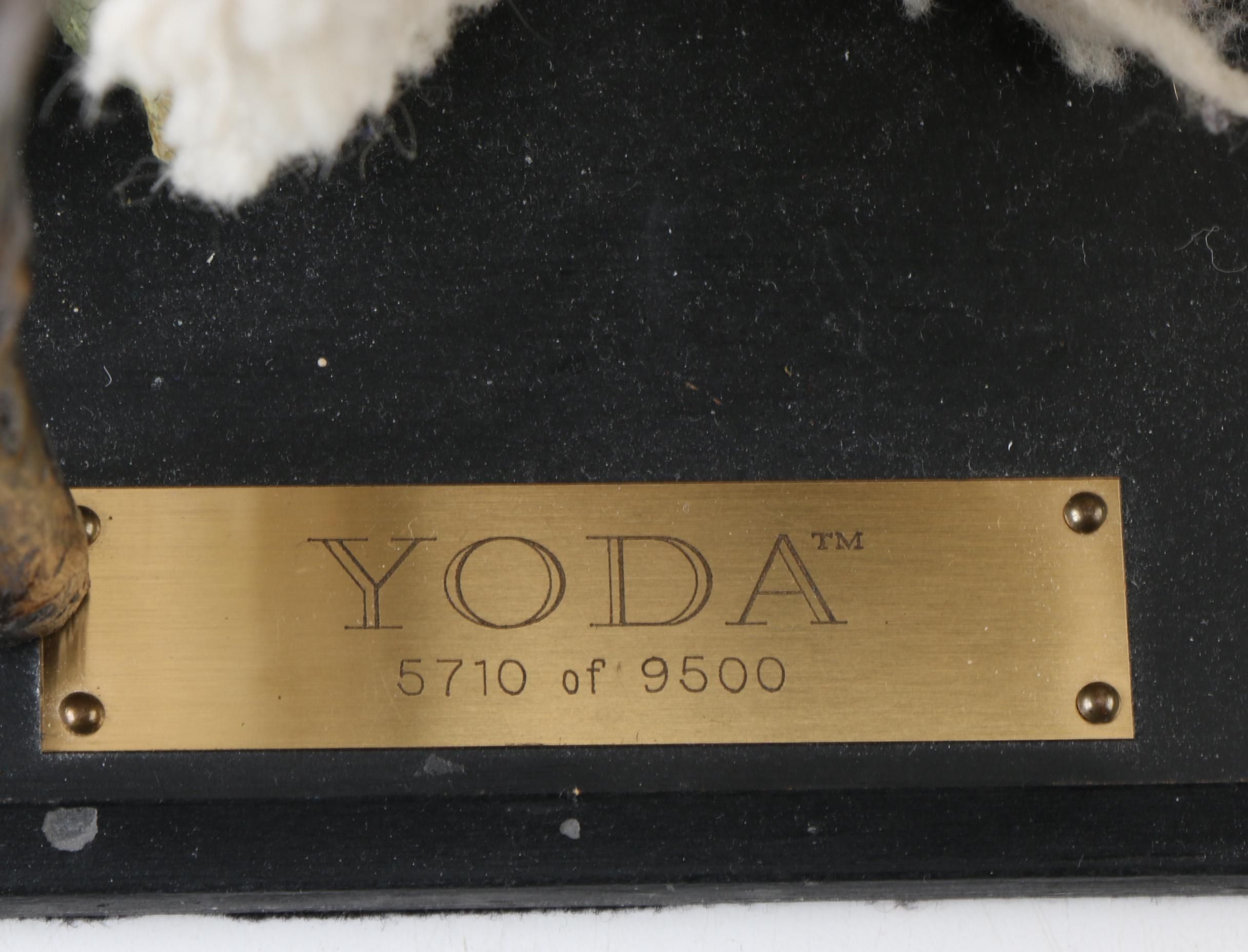 1994 Illusive Concepts "Yoda" Prop Sculpture by Mario Chiodo