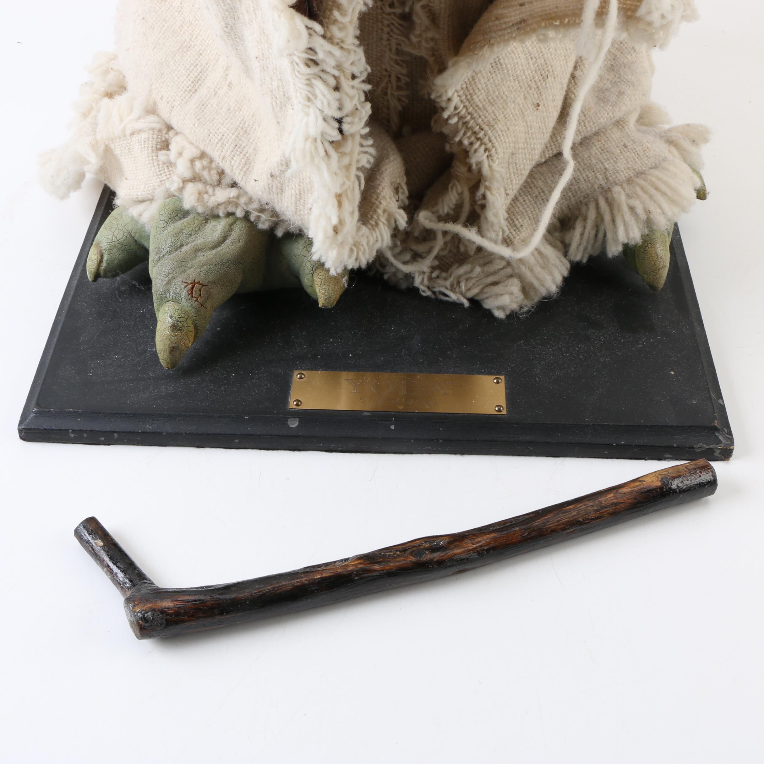 1994 Illusive Concepts "Yoda" Prop Sculpture by Mario Chiodo