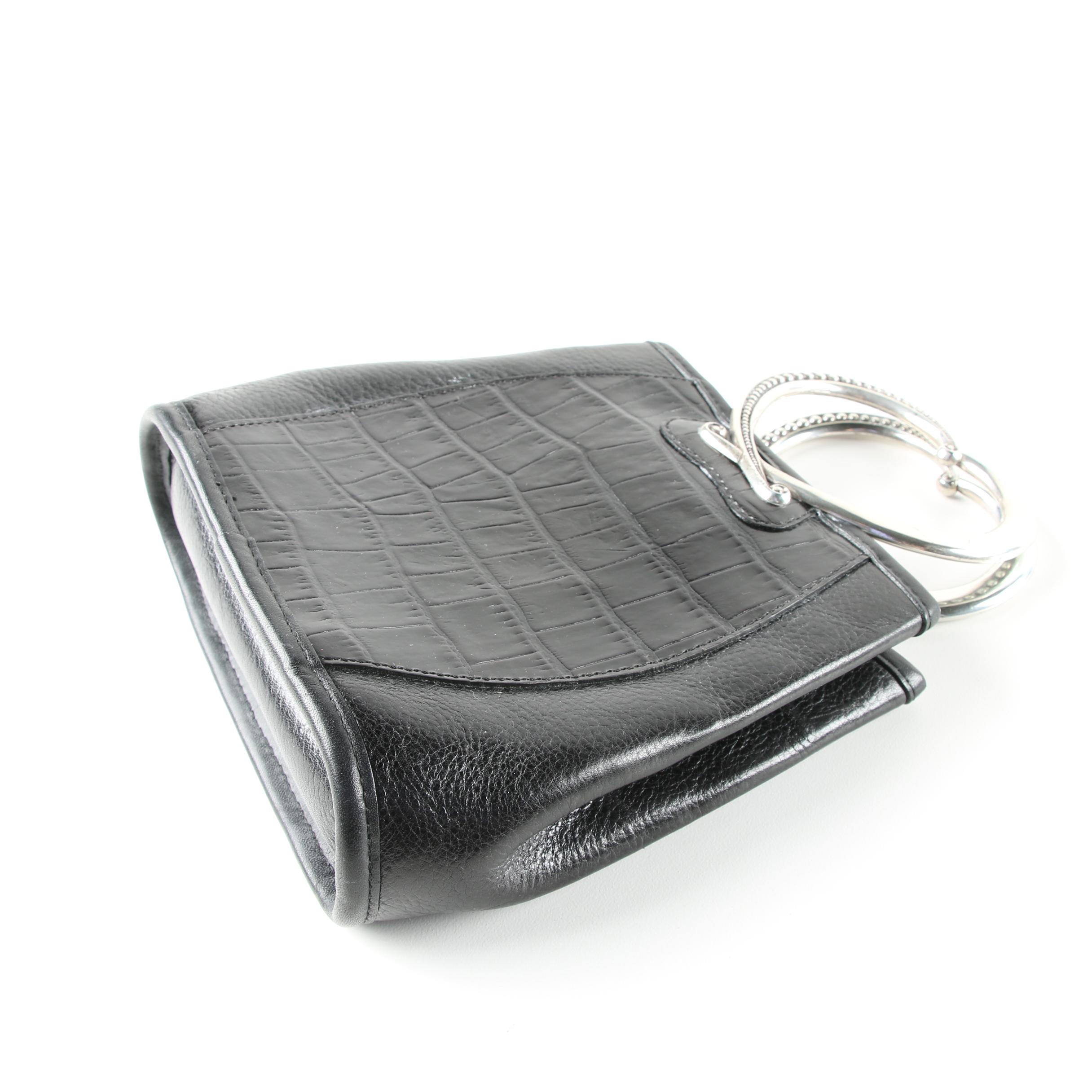 Brighton Heart Handled Leather Bag with Coin Purse