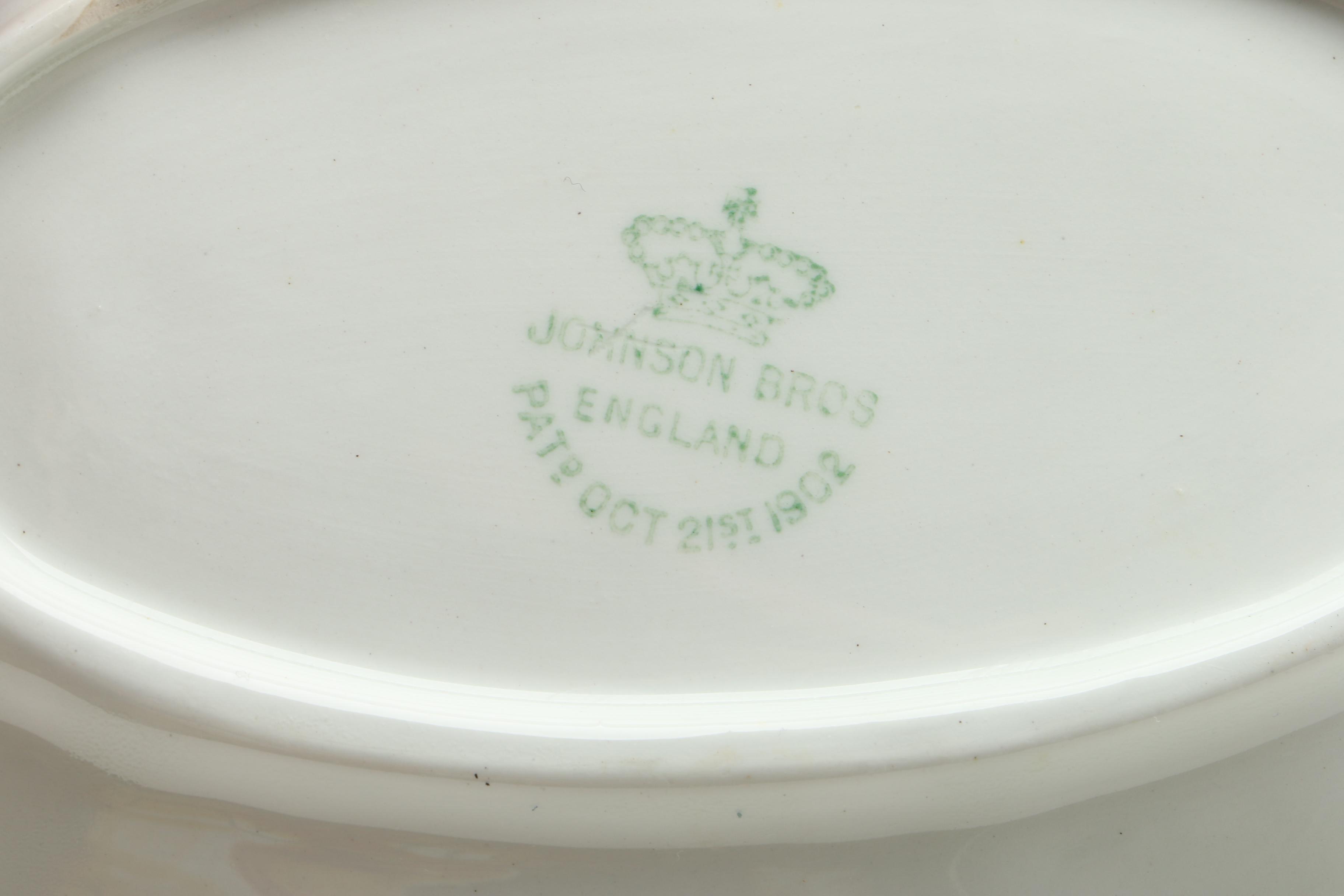 Assorted Vintage and Antique Serveware Including Limoges