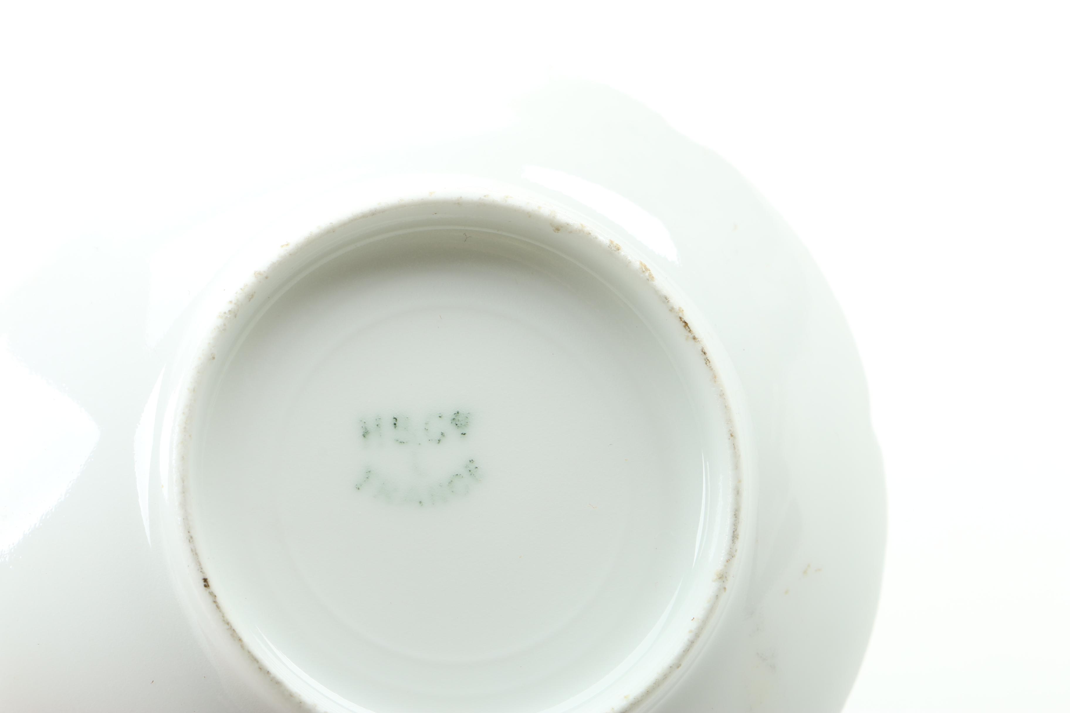 Assorted Vintage and Antique Serveware Including Limoges