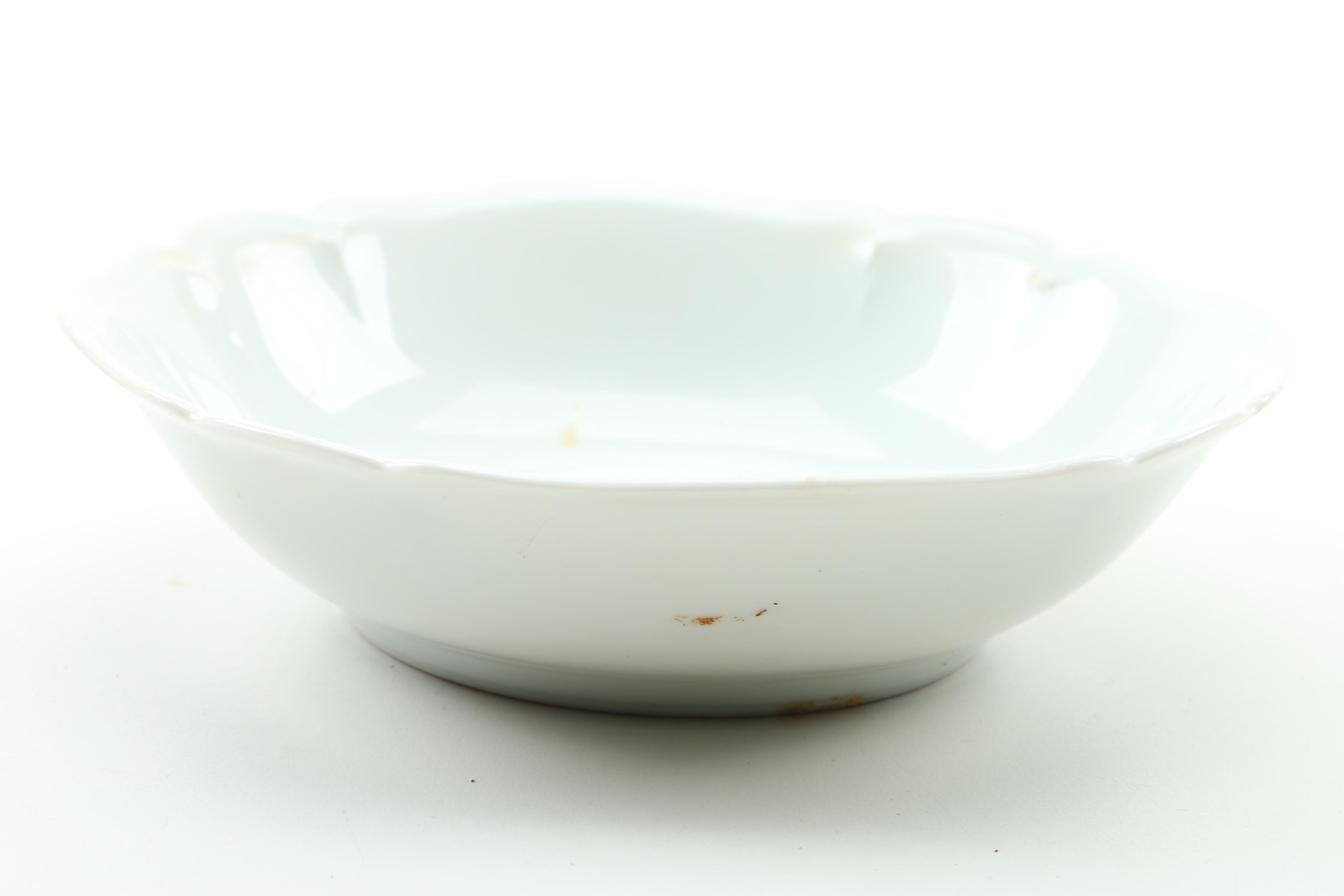 Assorted Vintage and Antique Serveware Including Limoges