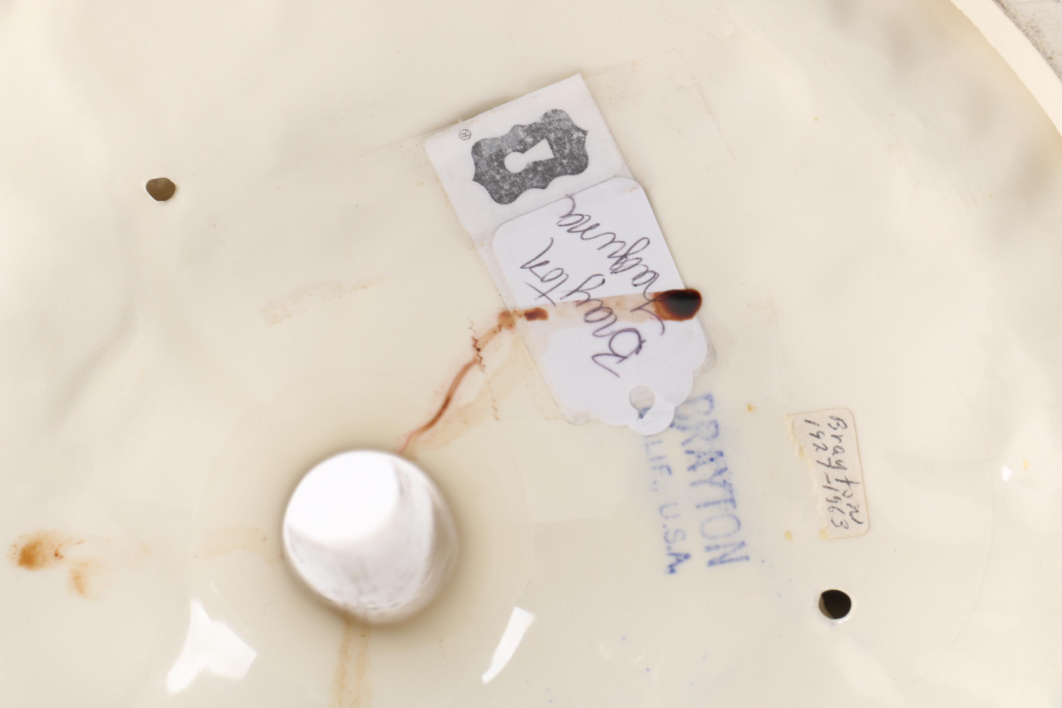 Vintage Hand-Painted Brayton Laguna Ceramic Blackamoor Tazza