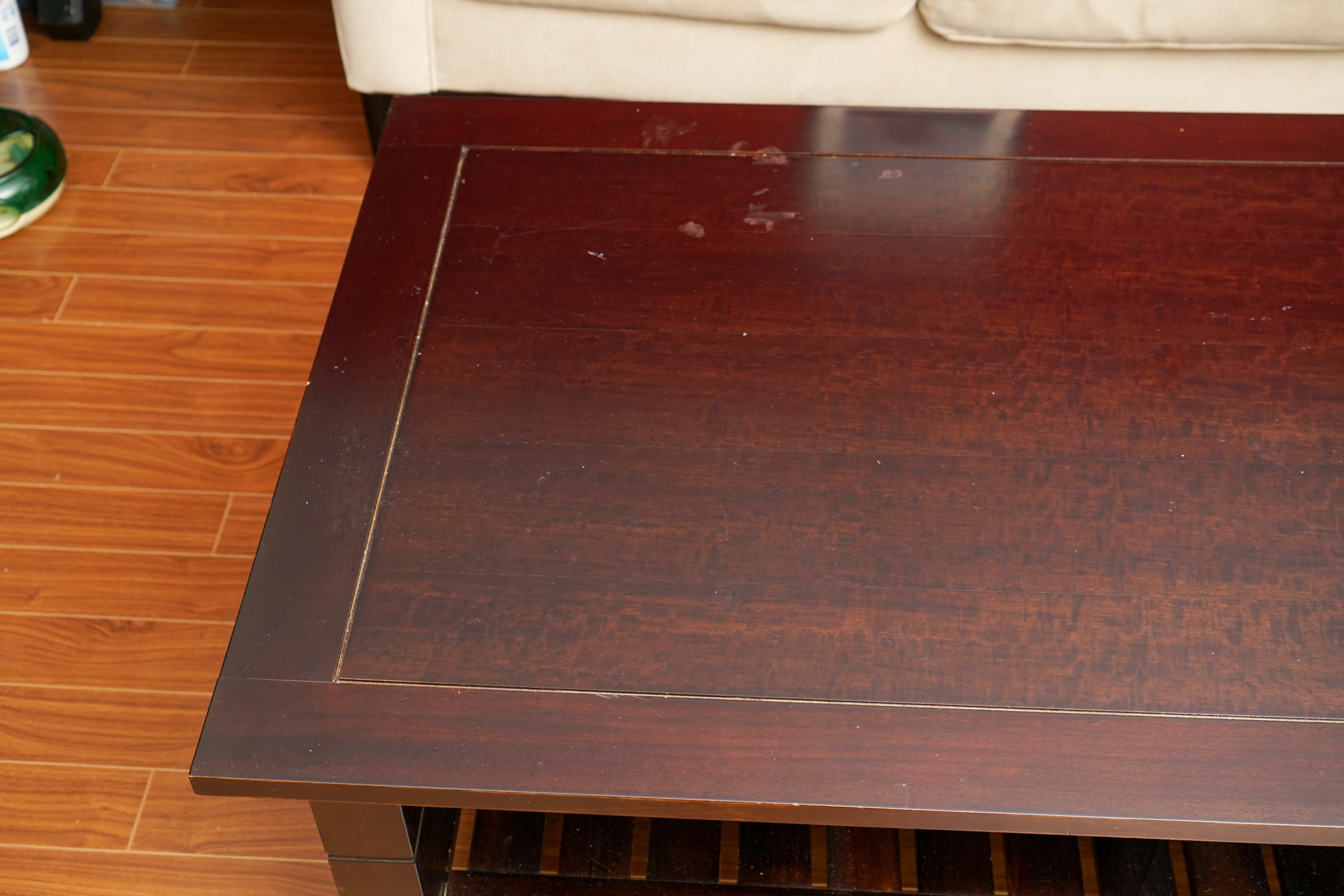 Mahogany Finished Coffee Table
