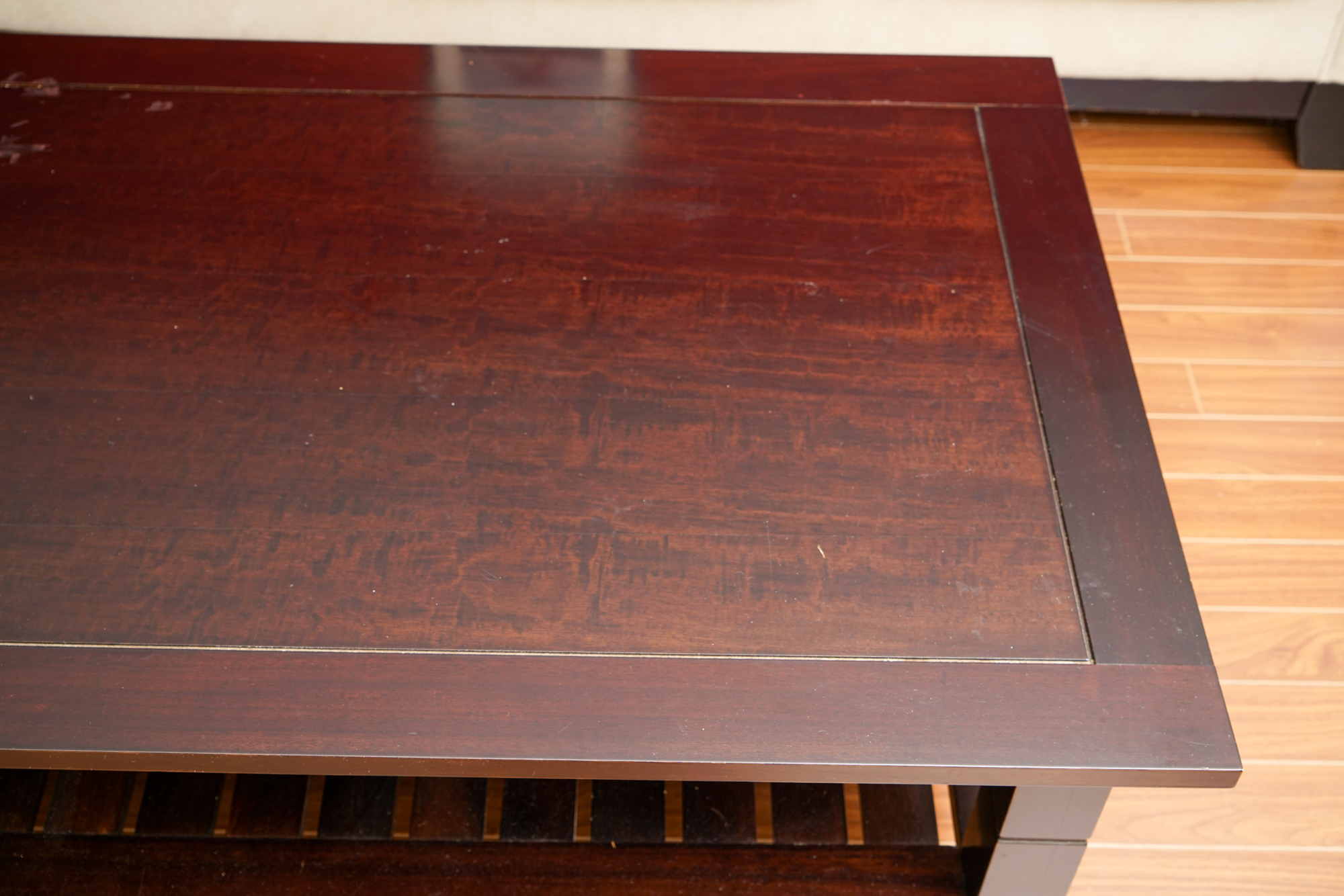Mahogany Finished Coffee Table