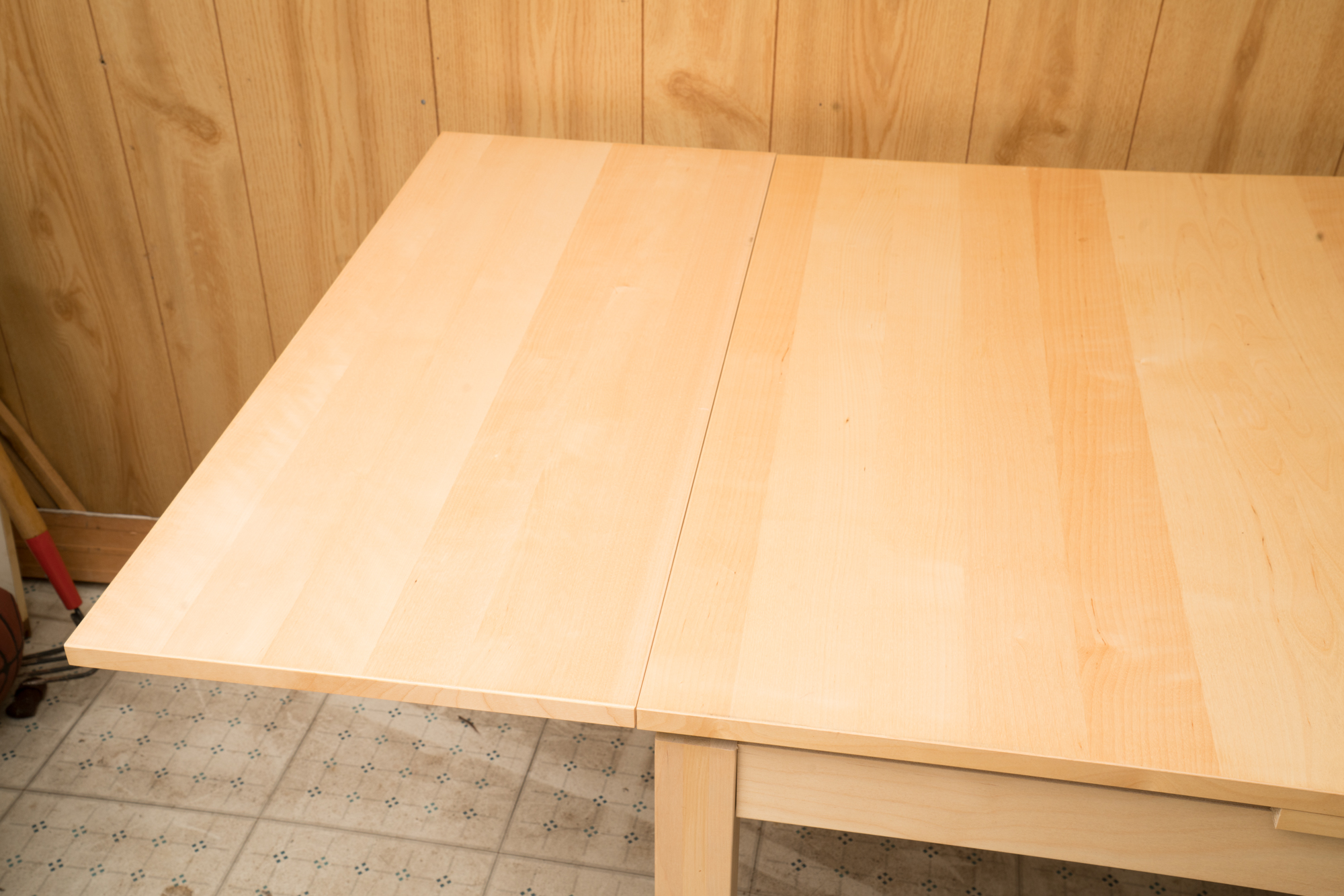 Maple Finished Square Dining Table by IKEA