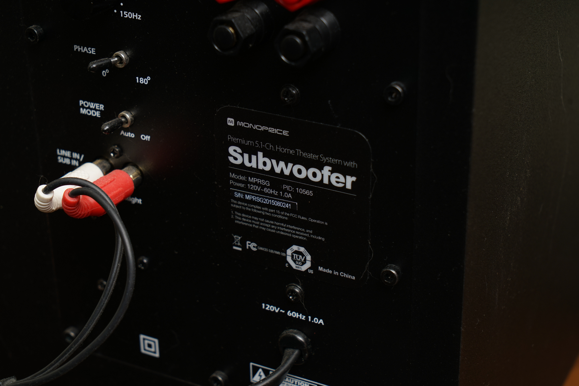 Surround Sound System by Monoprice